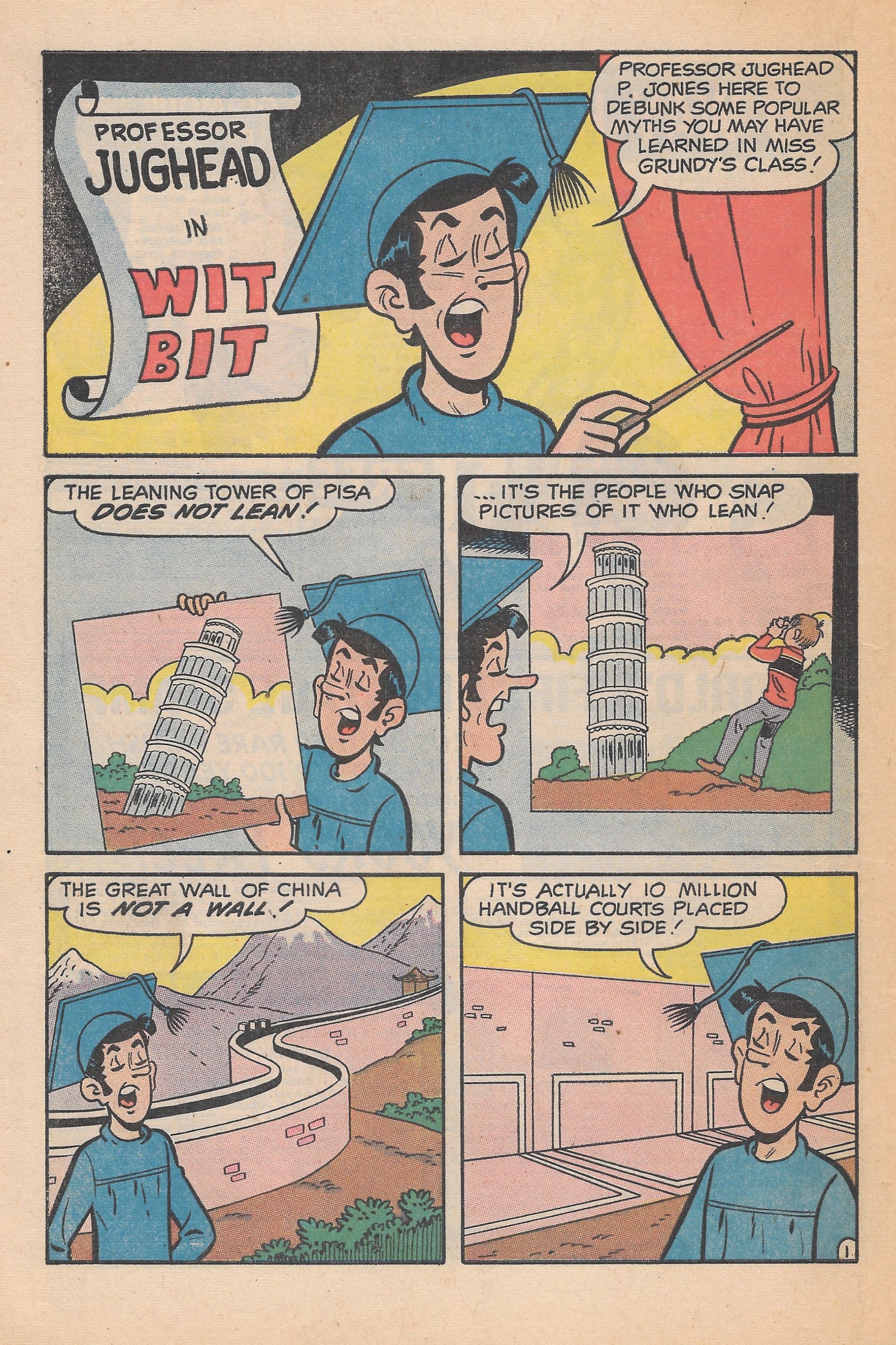 Read online Jughead's Jokes comic -  Issue #23 - 10