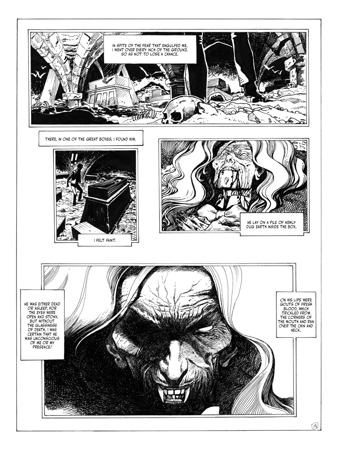 Read online Bram Stoker's Dracula by Georges Bess comic -  Issue # TPB (Part 1) - 72