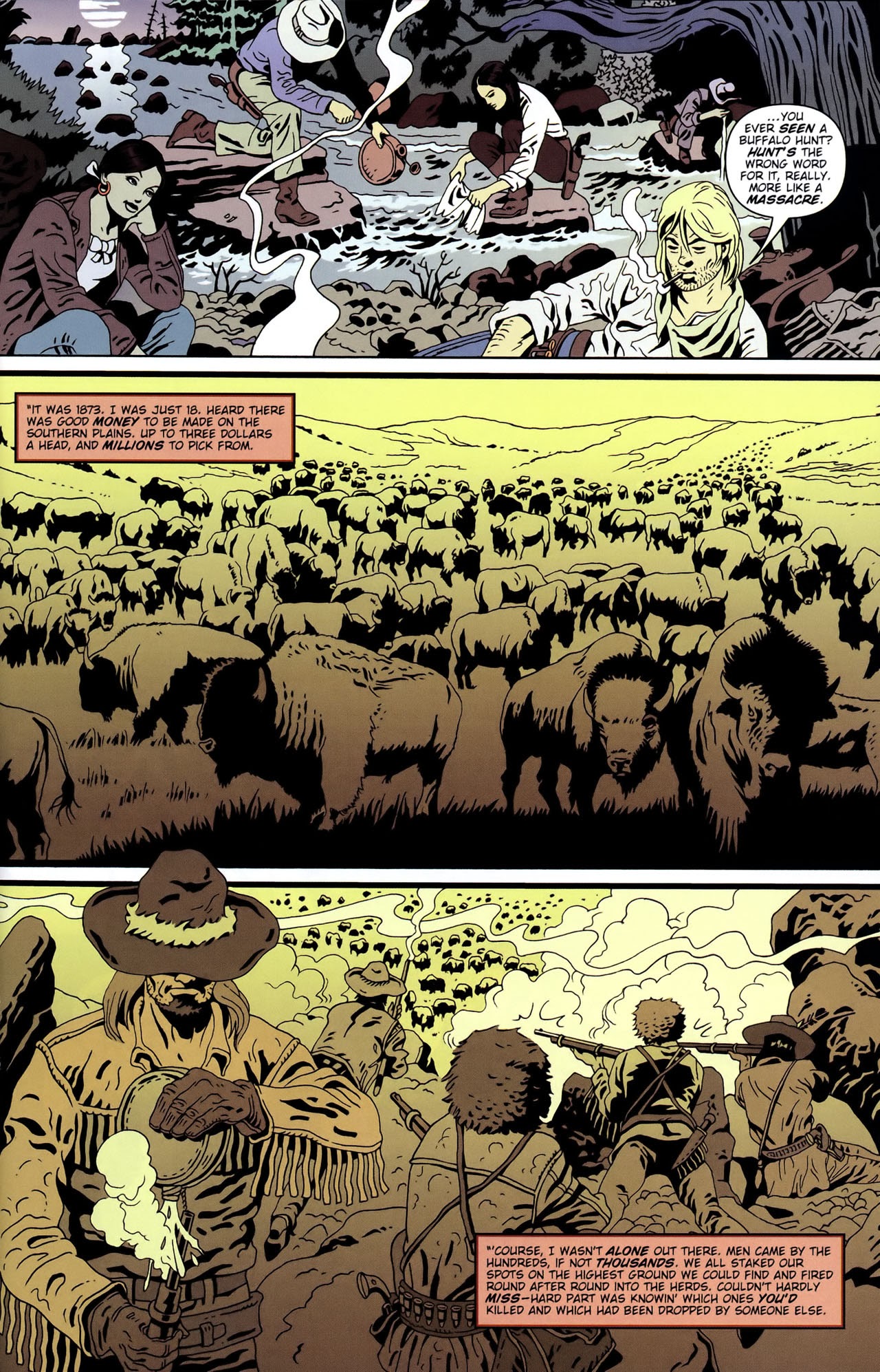 Read online Desperadoes: Buffalo Dreams comic -  Issue #2 - 7
