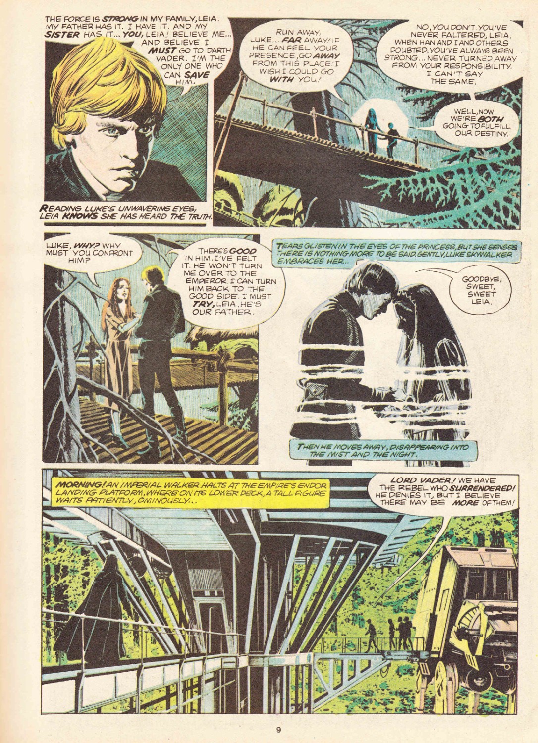 Read online Return of the Jedi comic -  Issue #6 - 9