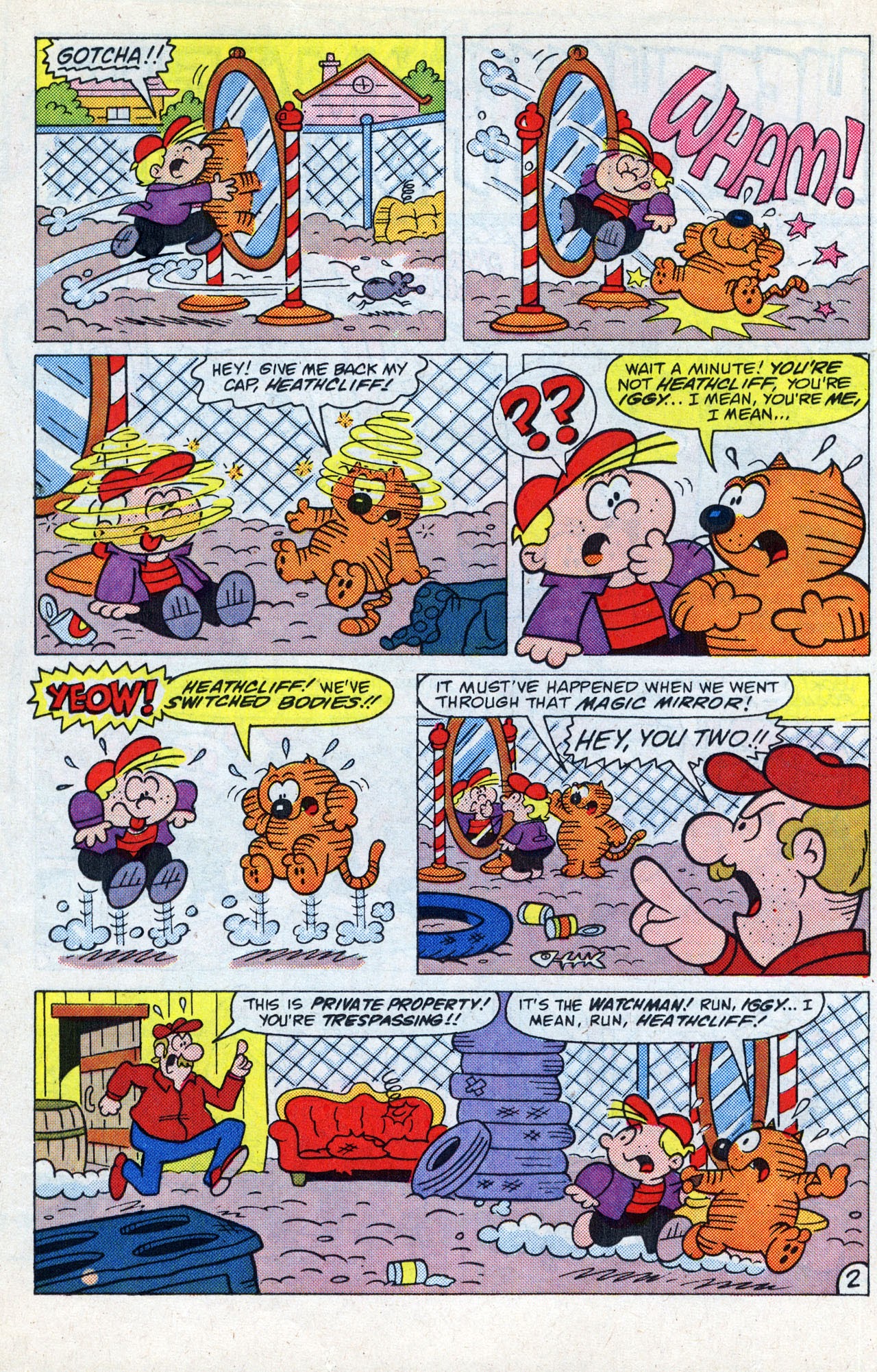 Read online Heathcliff's Funhouse comic -  Issue #2 - 20