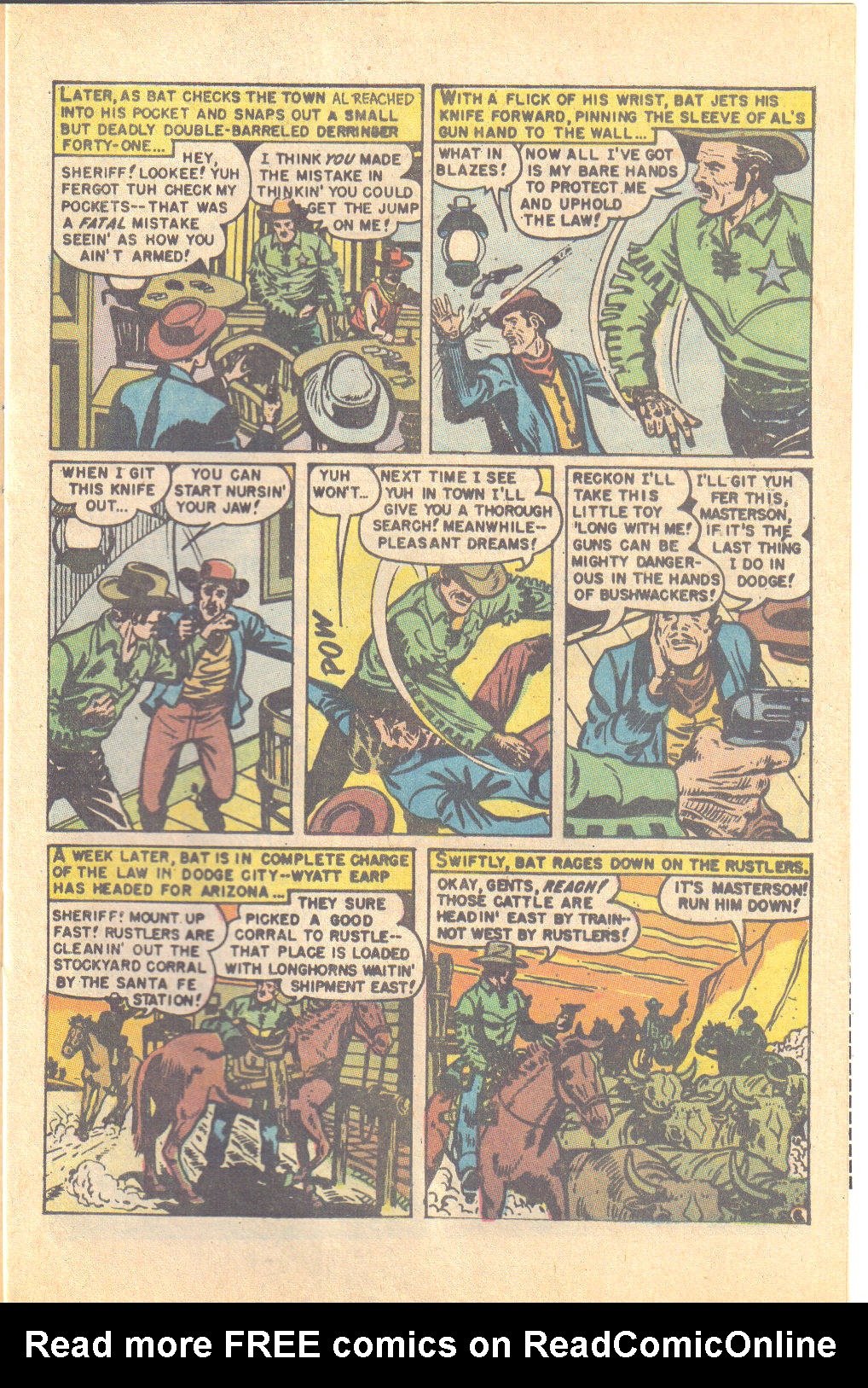 Read online Wild Western Action comic -  Issue #3 - 47