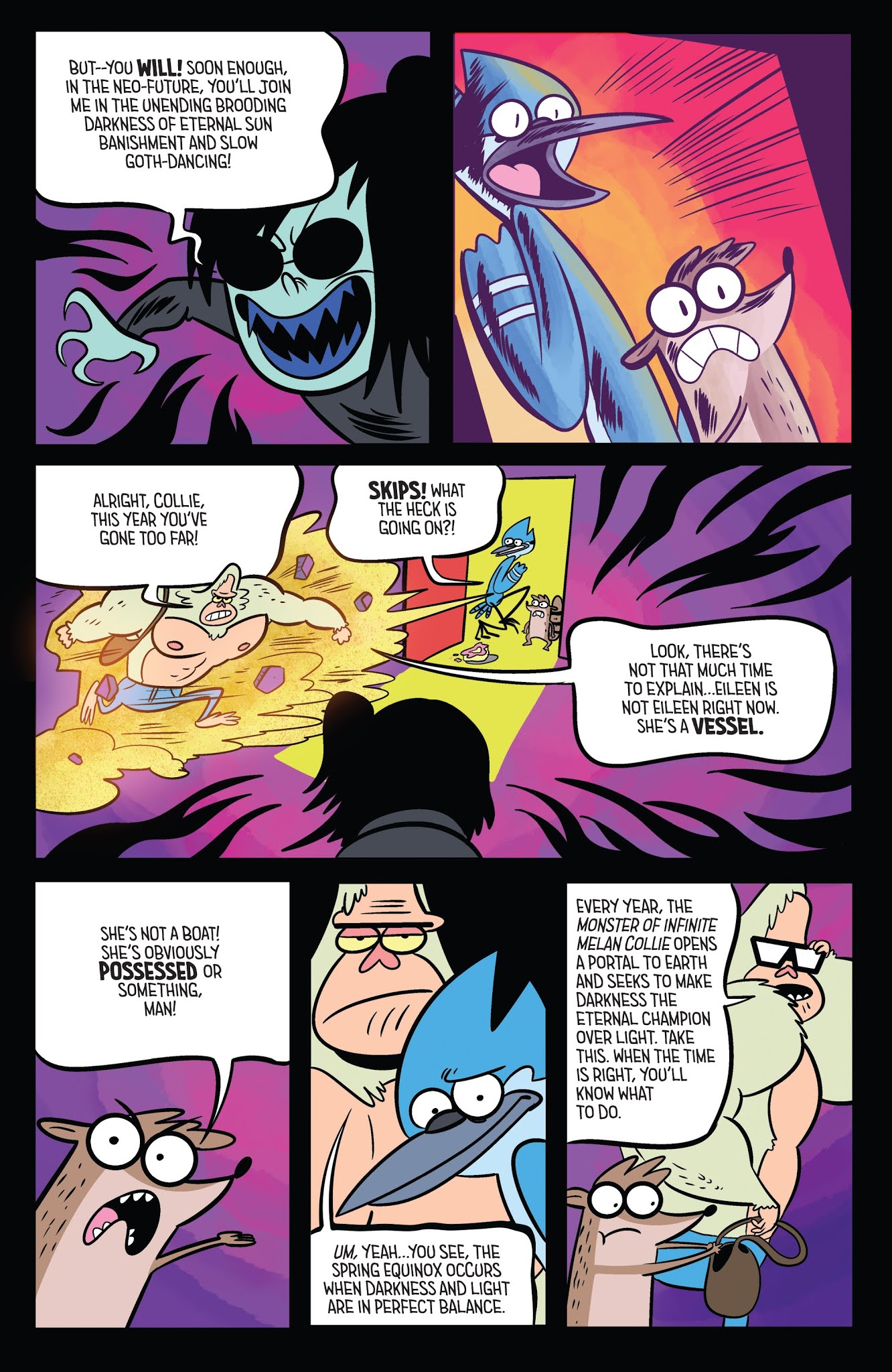 Read online Regular Show: Parks and Wreck comic -  Issue # TPB - 59