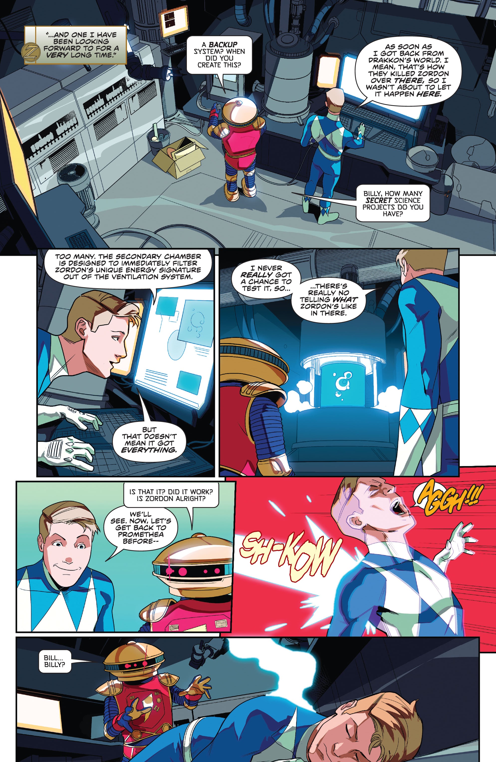 Read online Mighty Morphin comic -  Issue #13 - 19