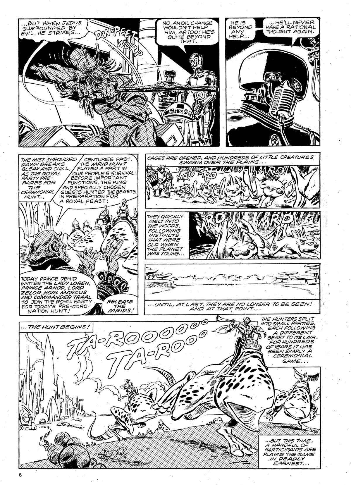 Read online Star Wars Weekly comic -  Issue #146 - 6