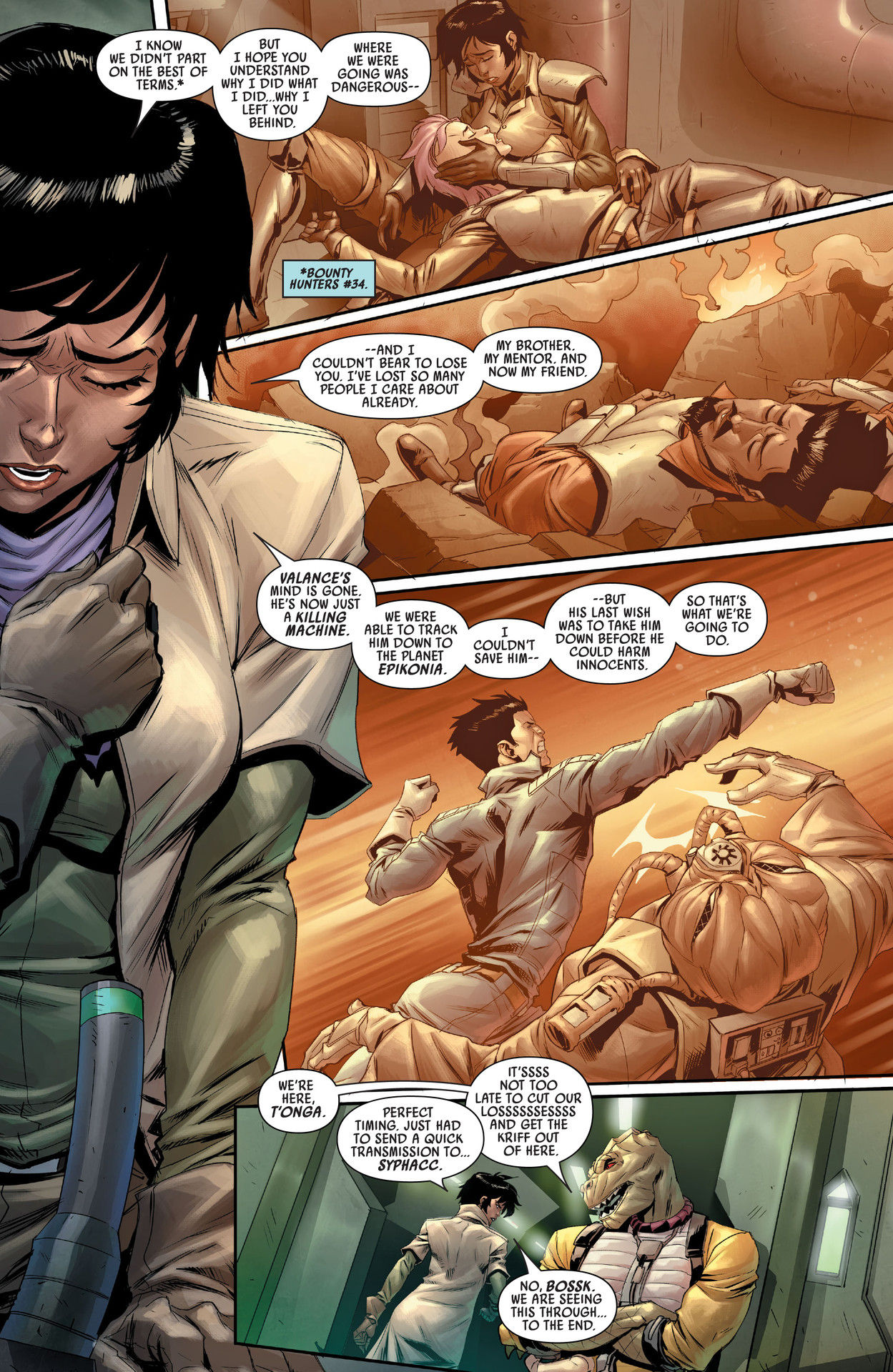 Read online Star Wars: Bounty Hunters comic -  Issue #40 - 4