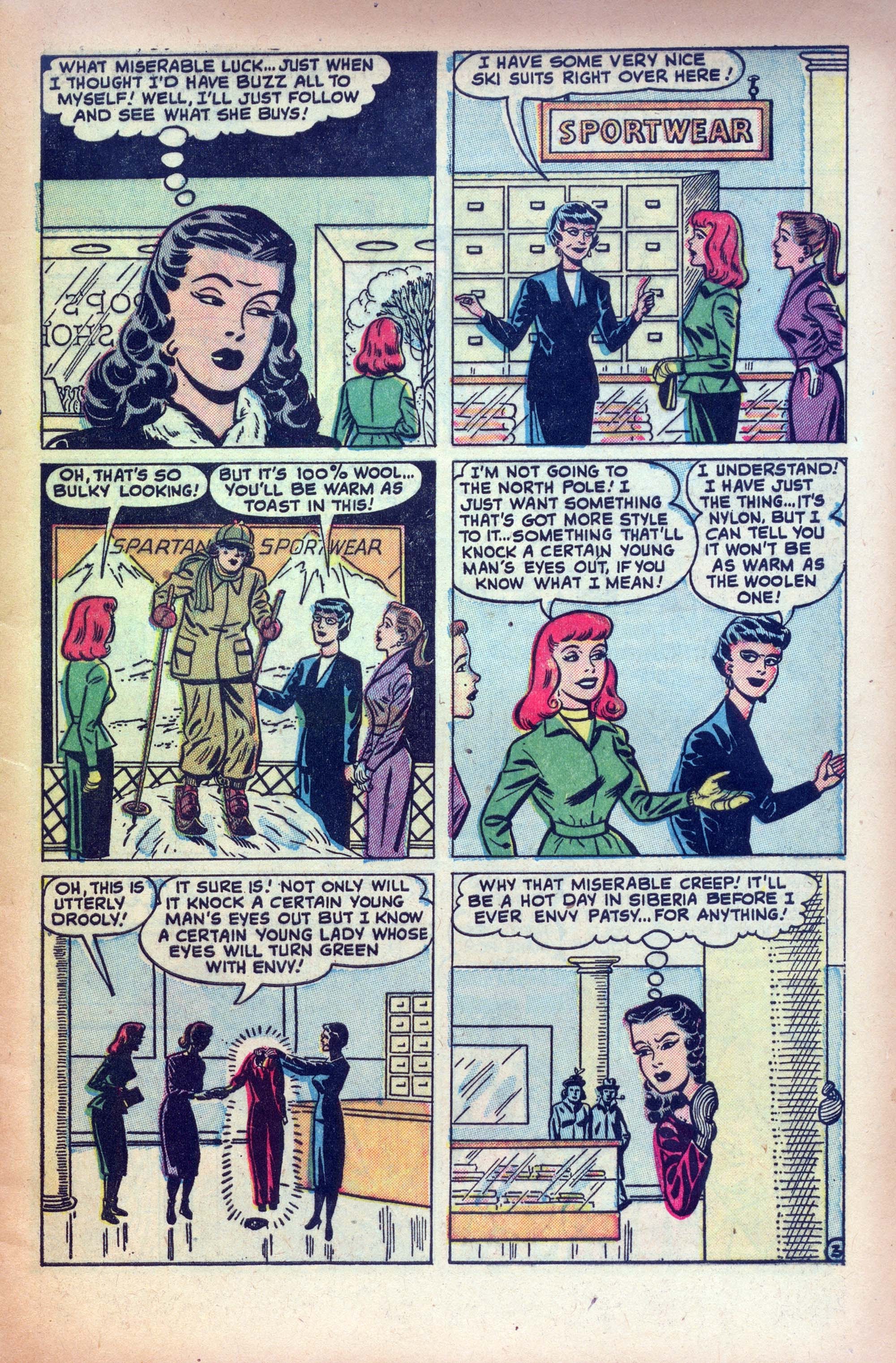 Read online Patsy and Hedy comic -  Issue #25 - 5
