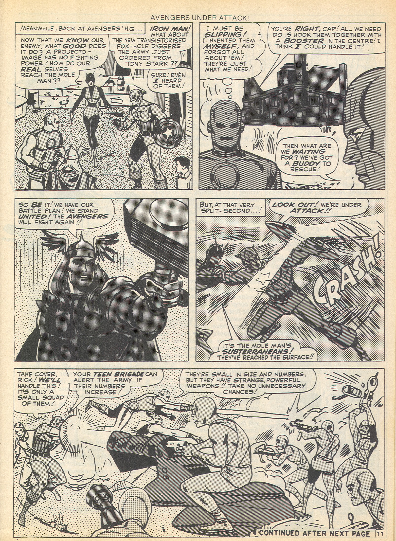 Read online The Avengers (1973) comic -  Issue #9 - 11