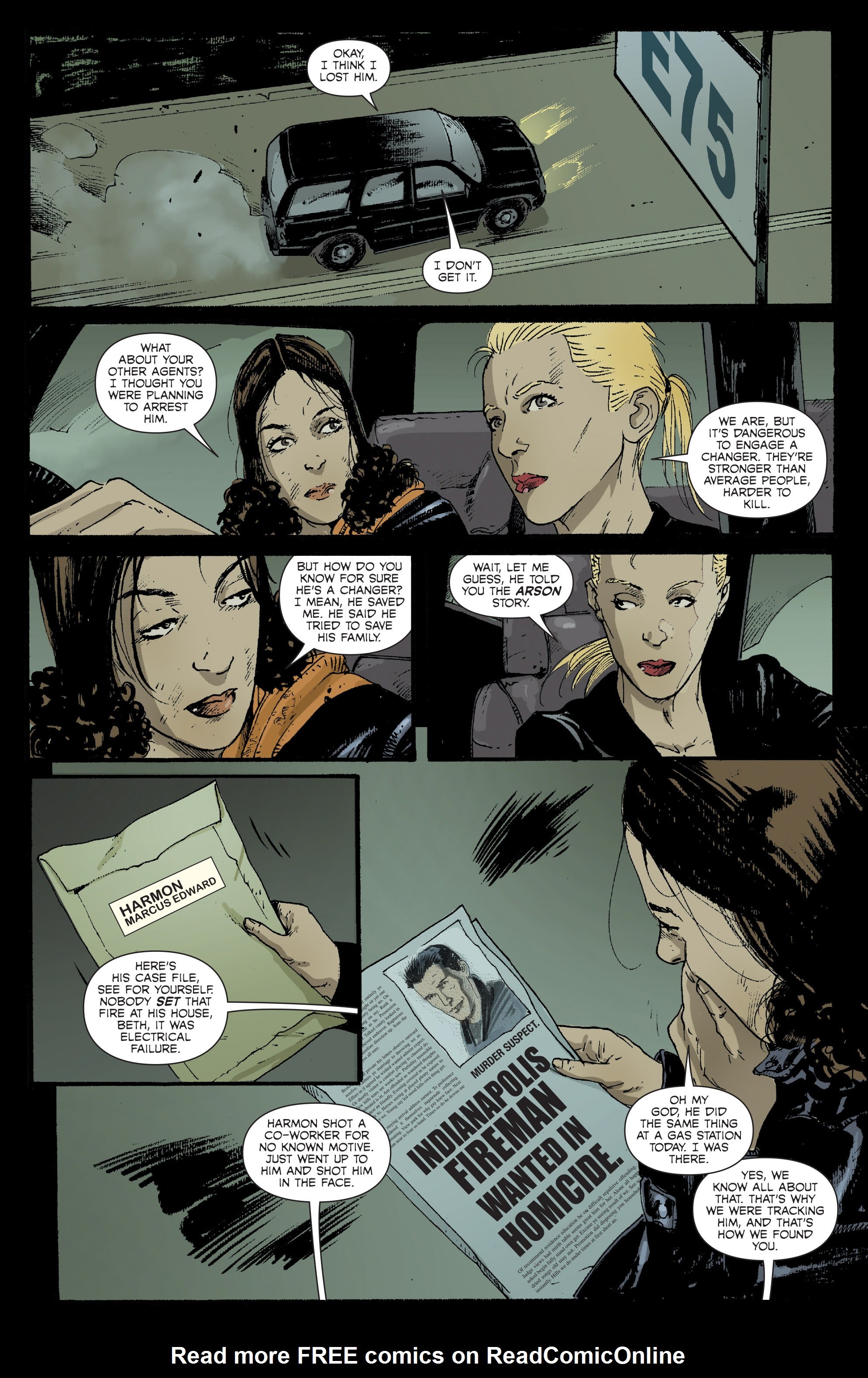 Read online The Returning comic -  Issue #2 - 21