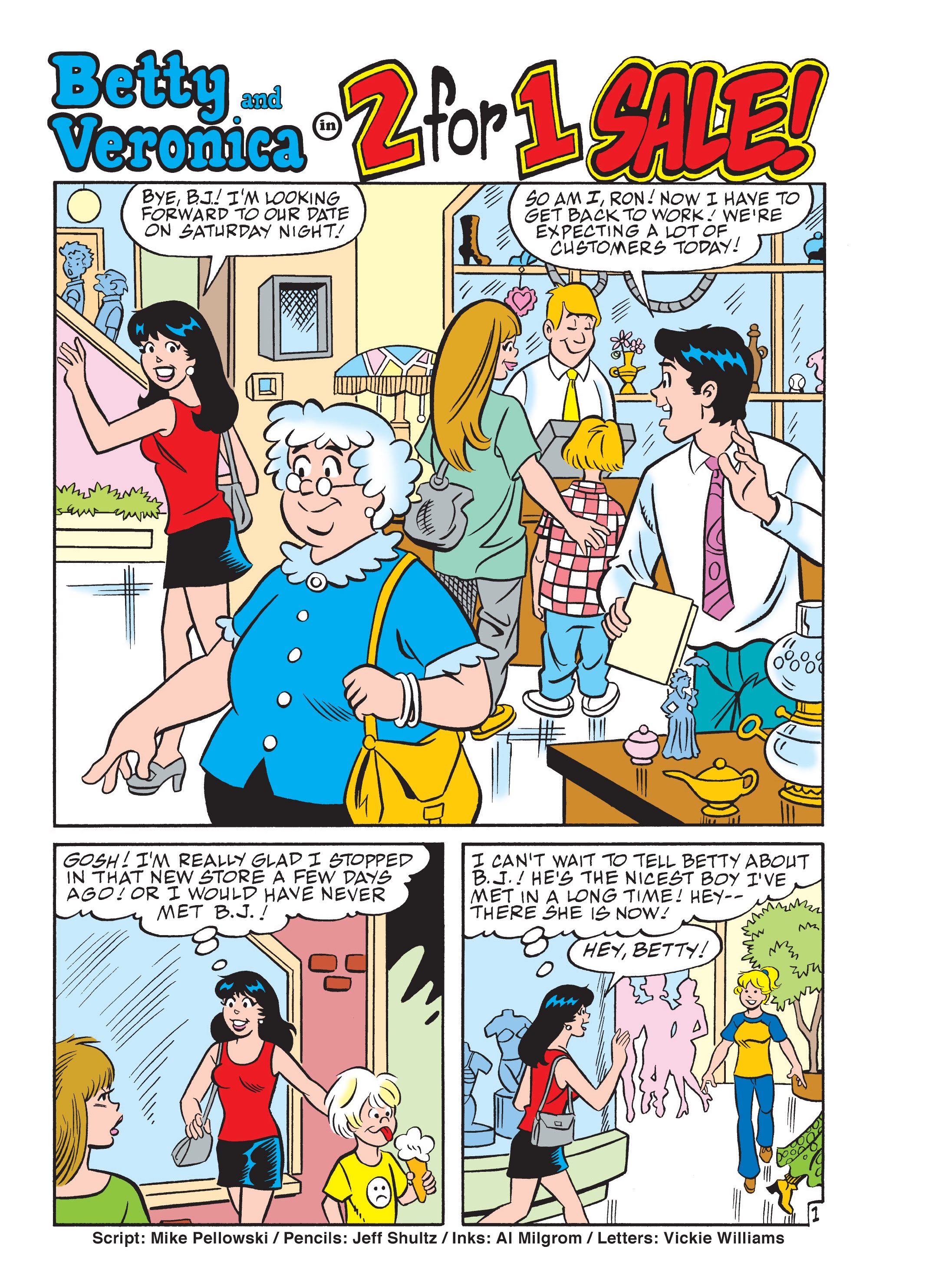 Read online Betty & Veronica Friends Double Digest comic -  Issue #263 - 152