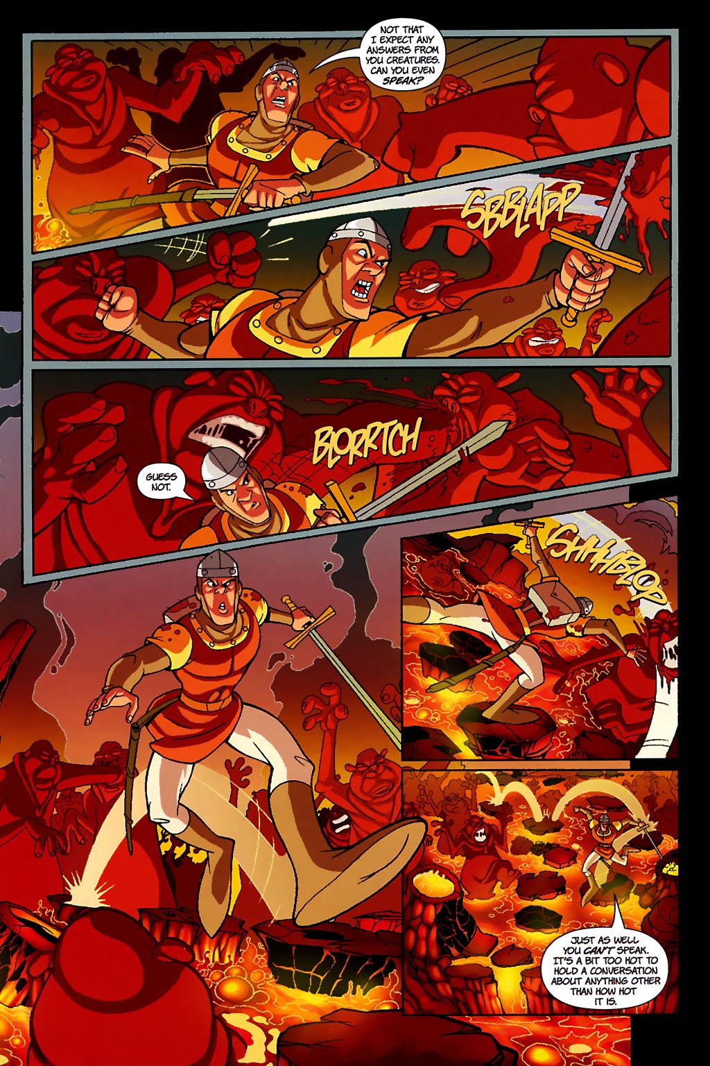 Read online Dragon's Lair (2006) comic -  Issue #2 - 6