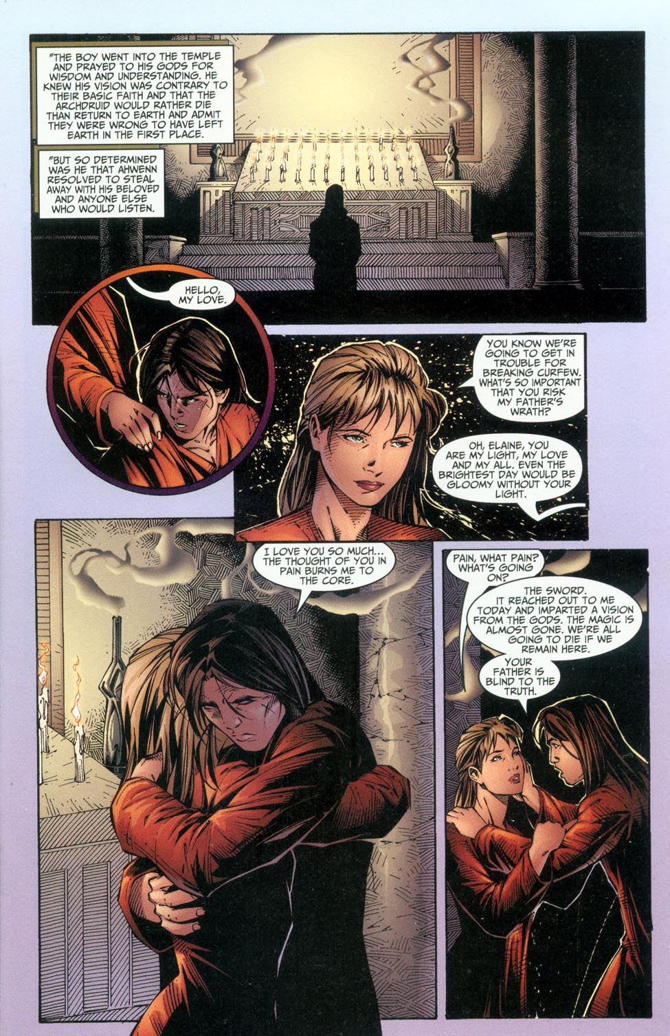 Read online Lady Pendragon (1998) comic -  Issue #0 - 9