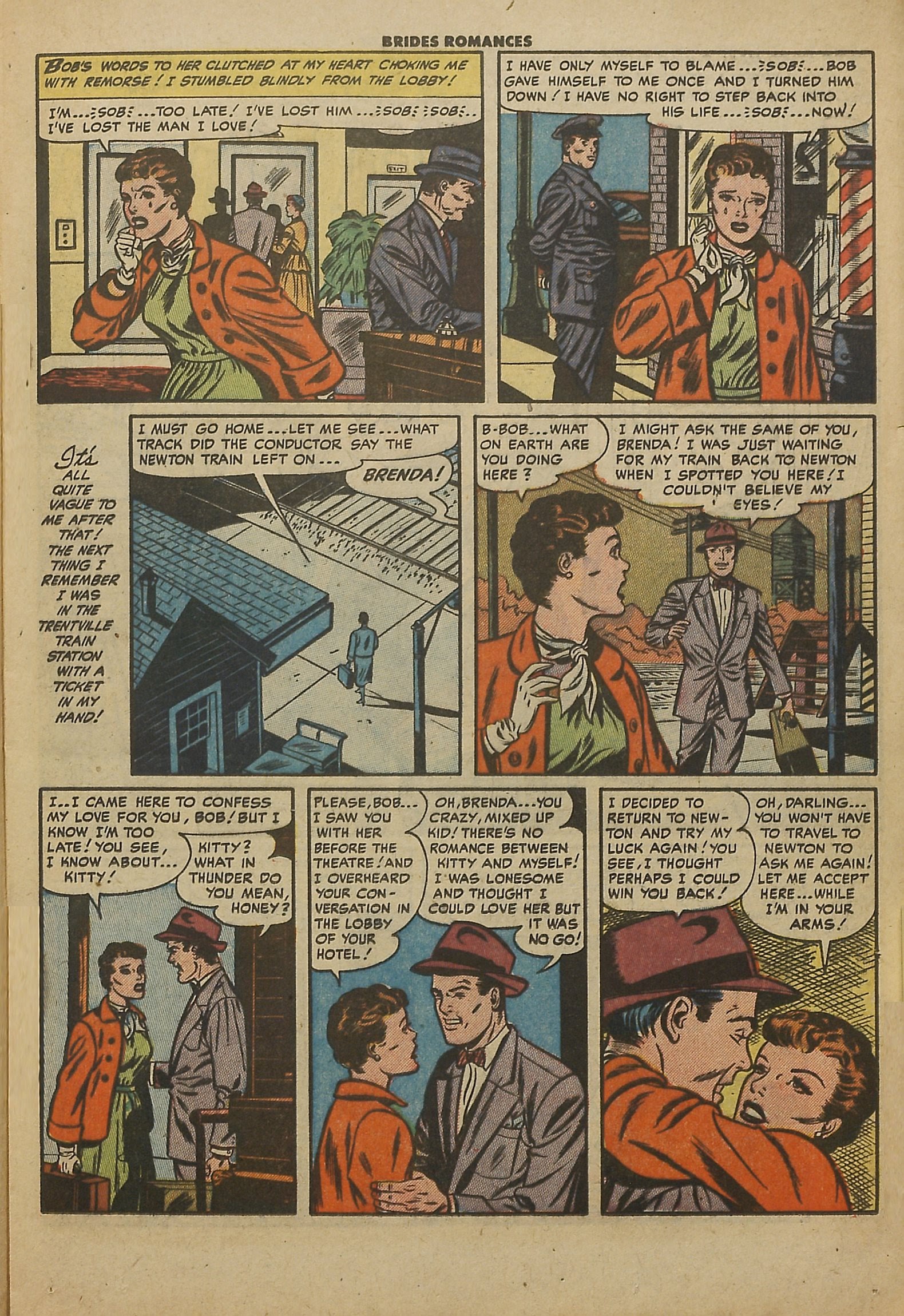 Read online Brides Romances comic -  Issue #7 - 17