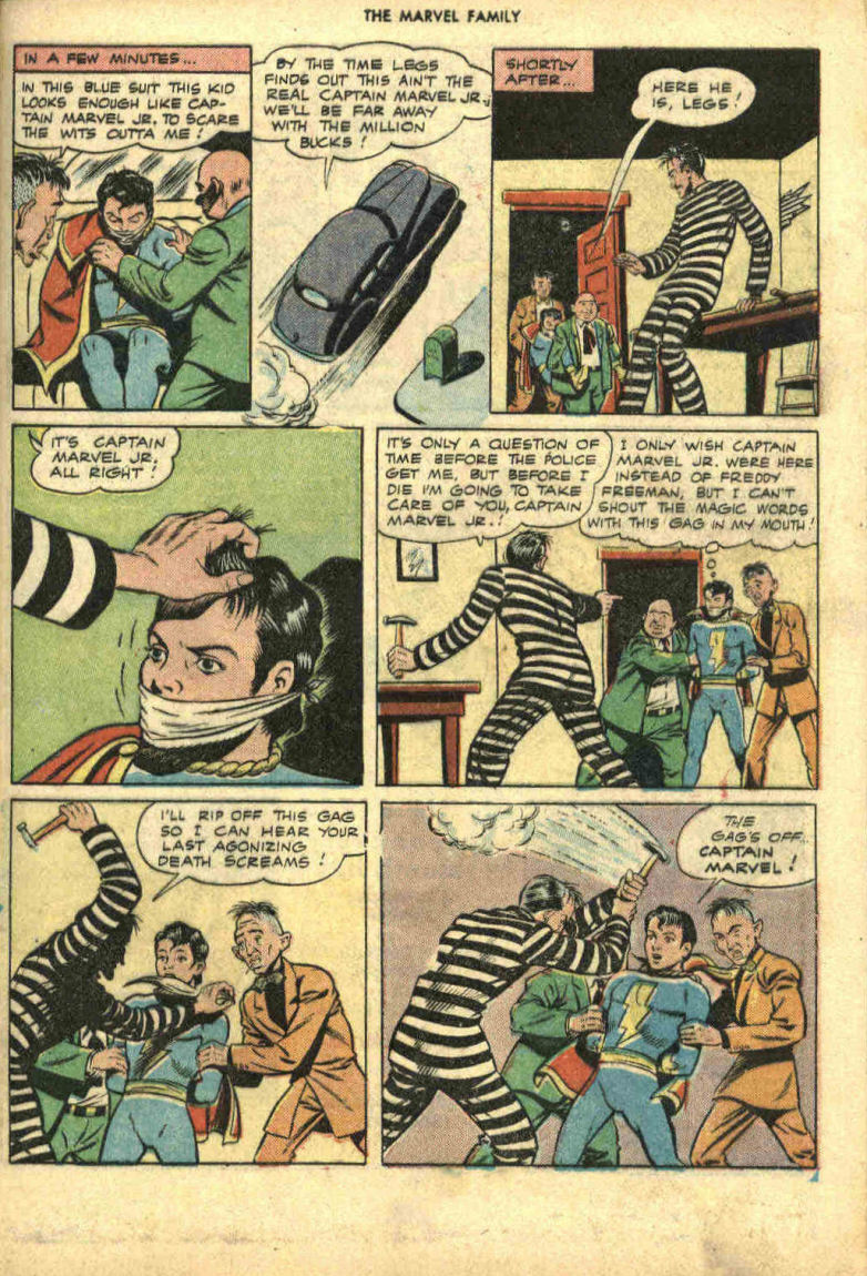 Read online The Marvel Family comic -  Issue #17 - 22