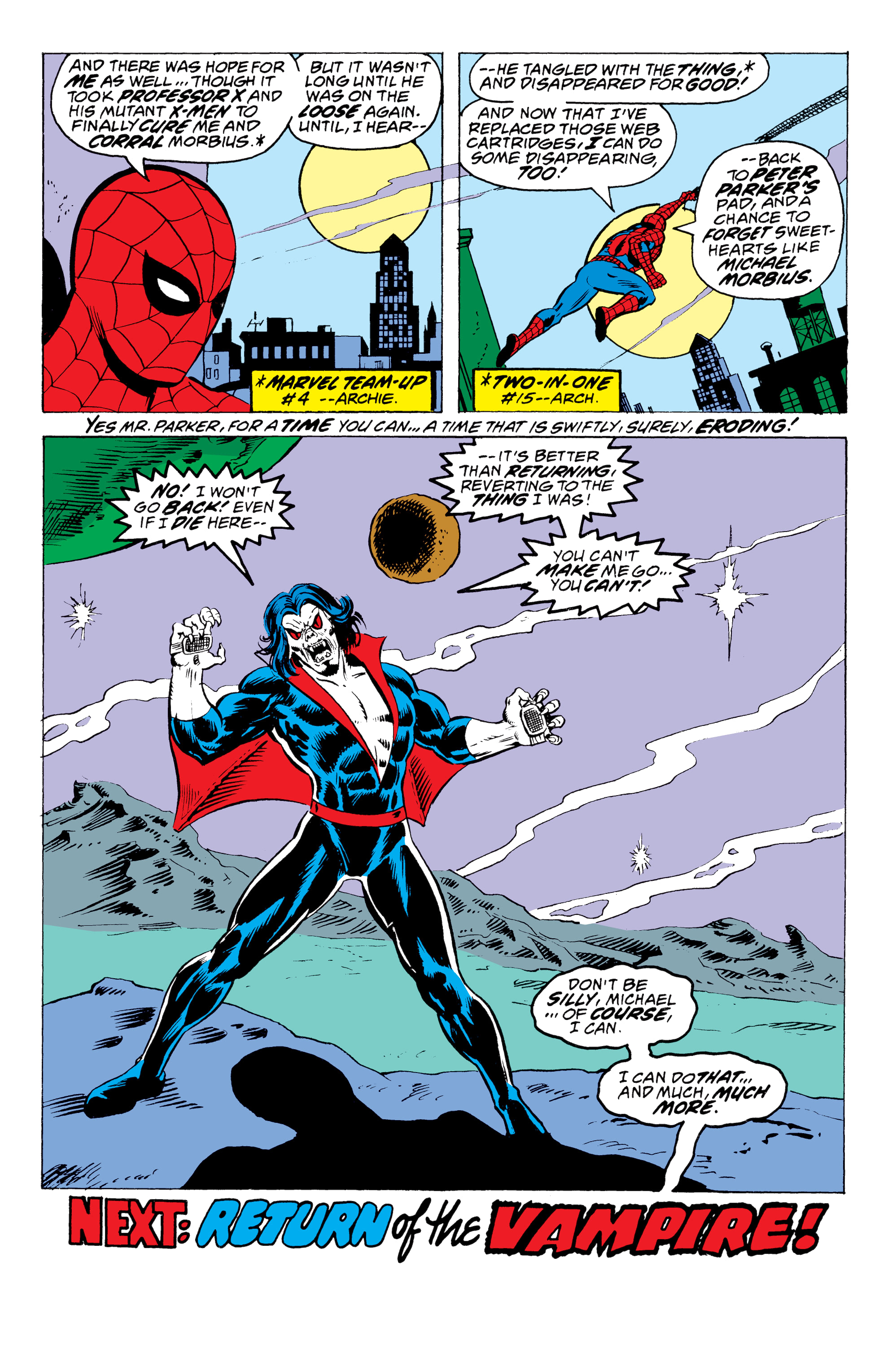 Read online Morbius Epic Collection comic -  Issue # The End of A Living Vampire (Part 3) - 39
