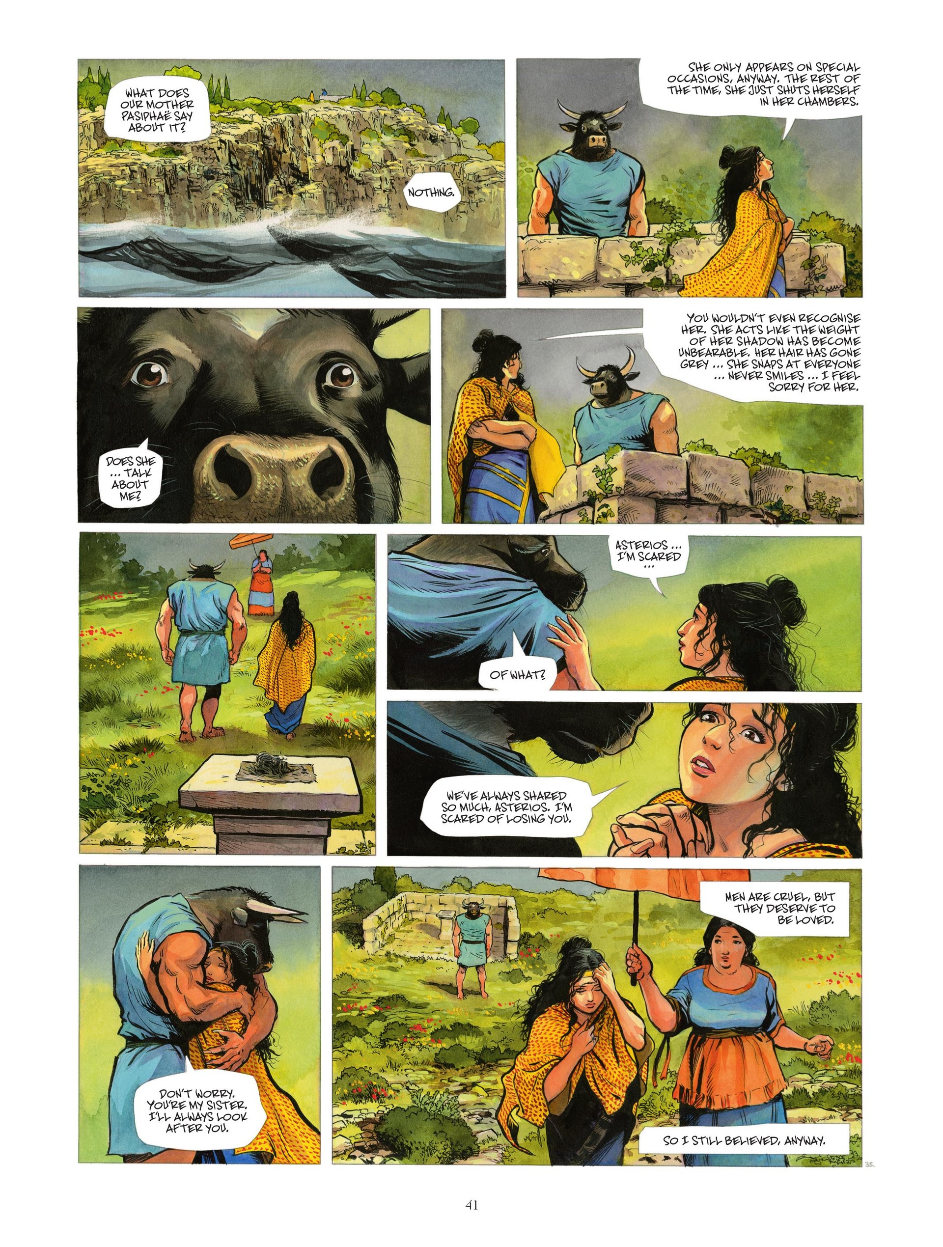Read online Asterios: The Minotaur comic -  Issue # TPB - 42