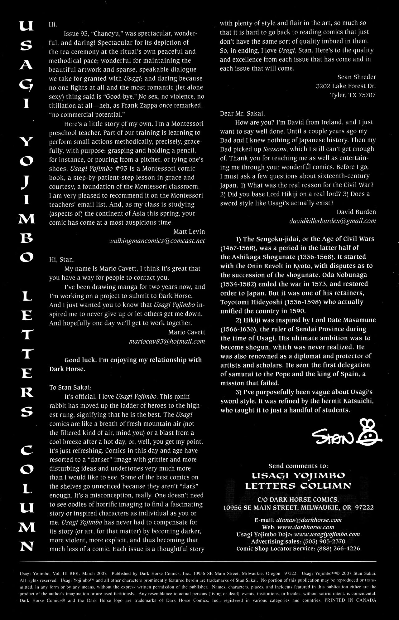 Read online Usagi Yojimbo (1996) comic -  Issue #101 - 27