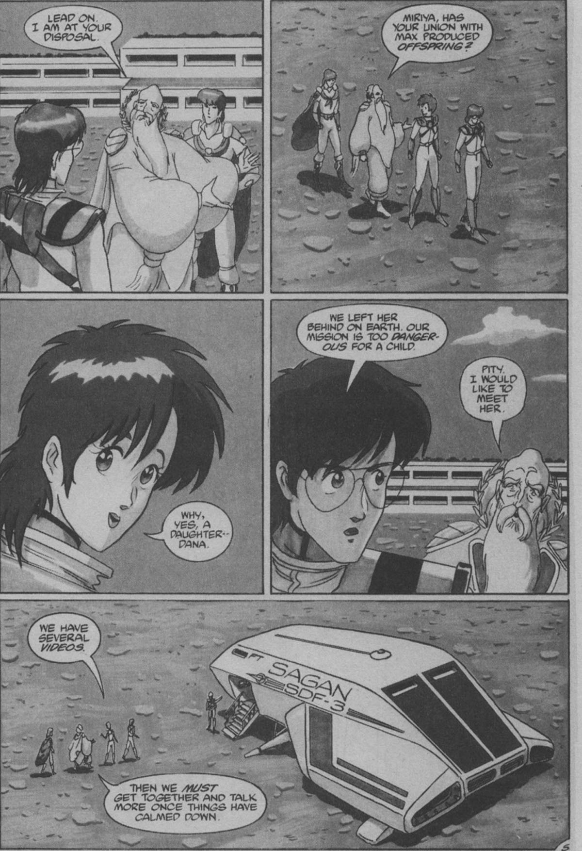 Read online Robotech II: The Sentinels - The Marriage of Rick Hunter and Lisa Hayes comic -  Issue # TPB 4 - 62