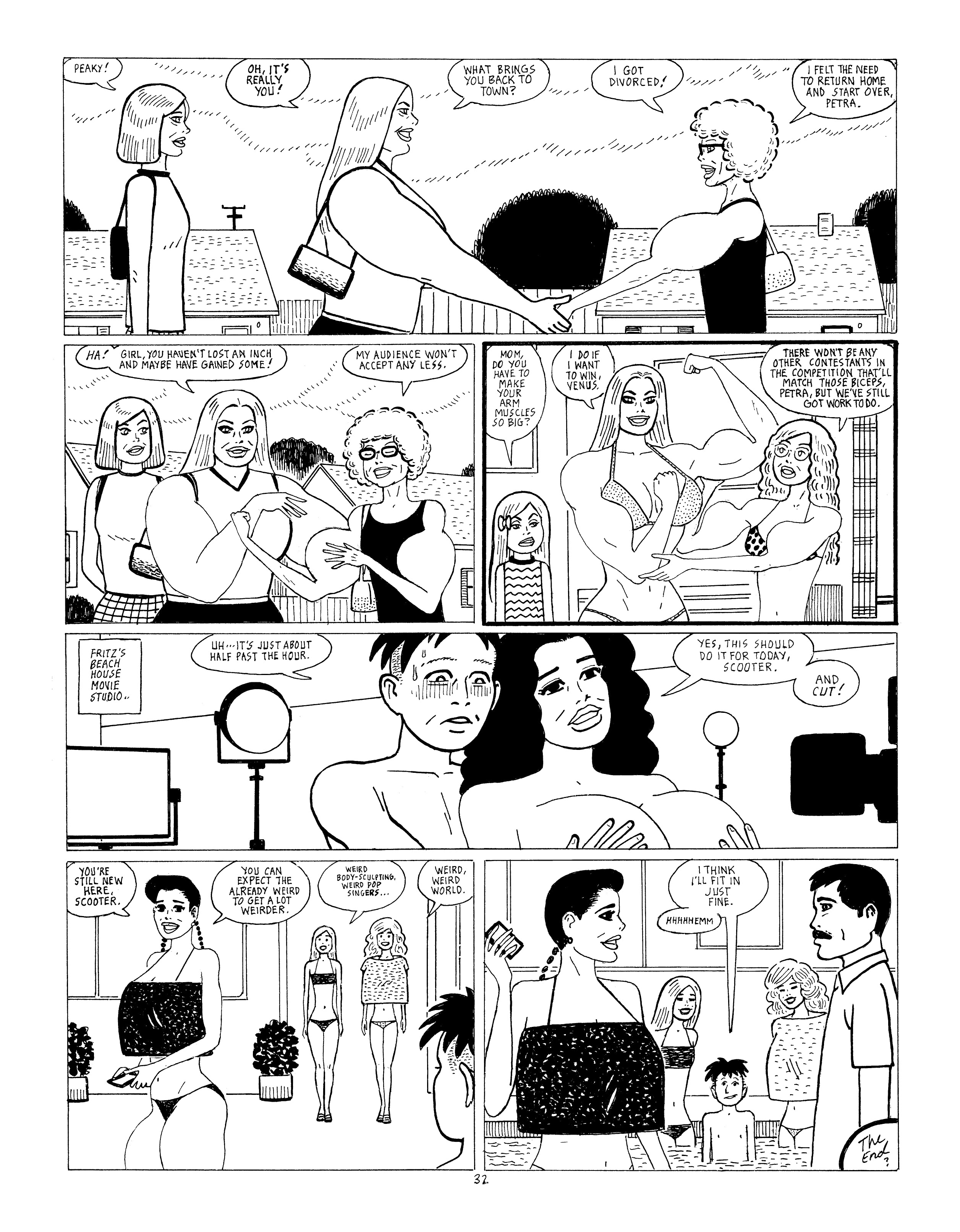 Read online Love and Rockets (2016) comic -  Issue #11 - 34