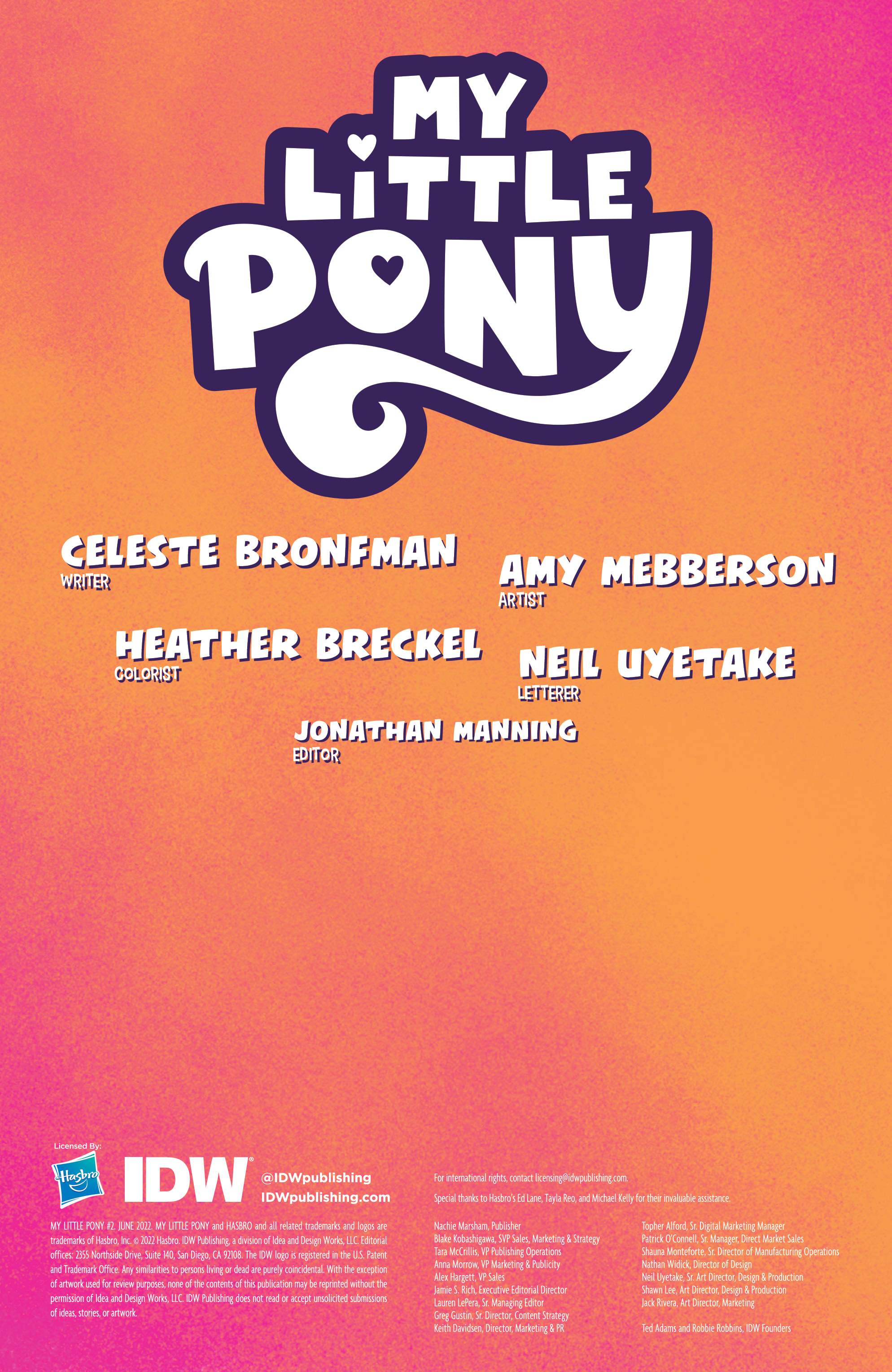 Read online My Little Pony comic -  Issue #2 - 2