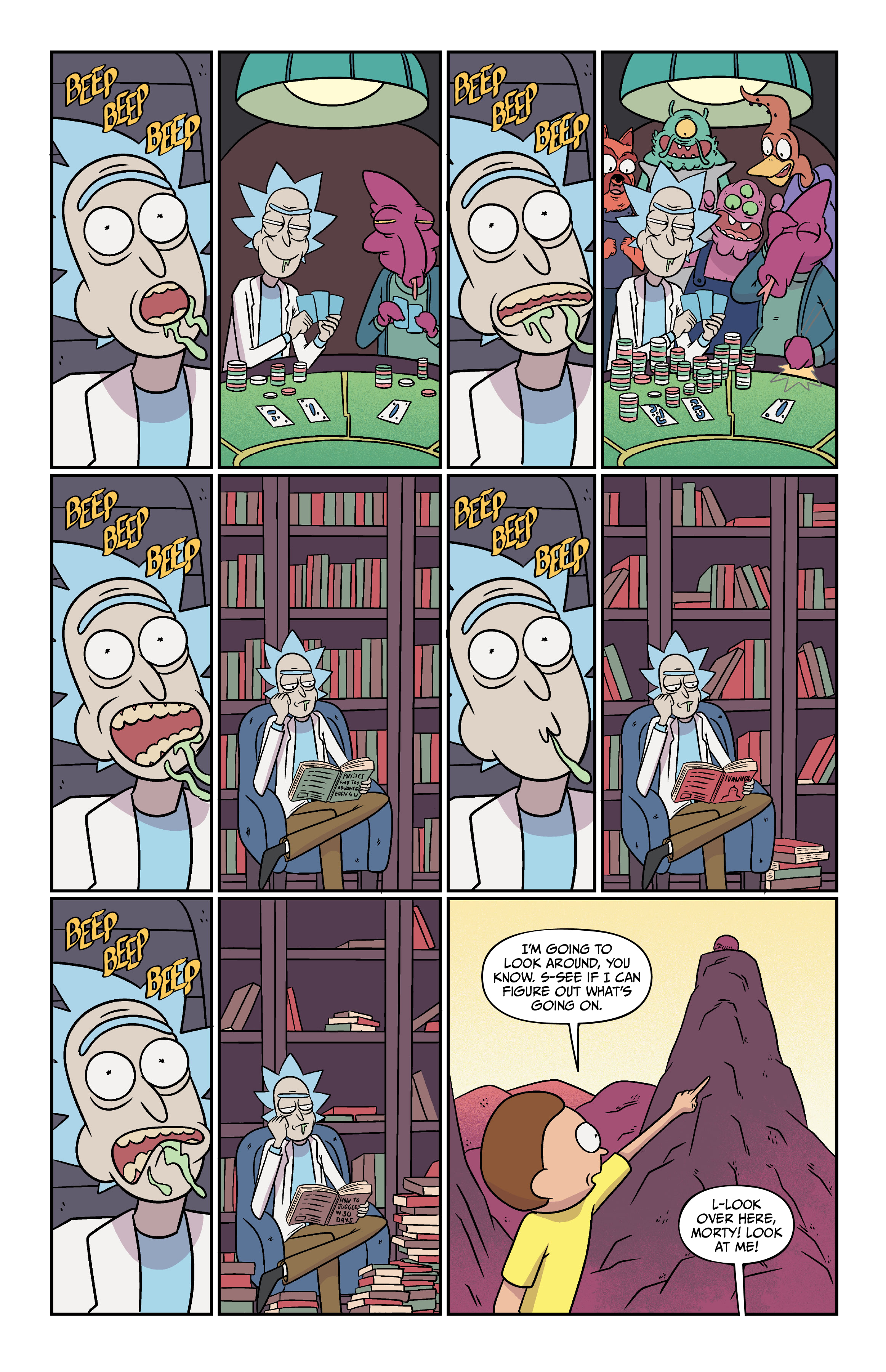 Read online Rick and Morty comic -  Issue # (2015) _Deluxe Edition 7 (Part 1) - 76