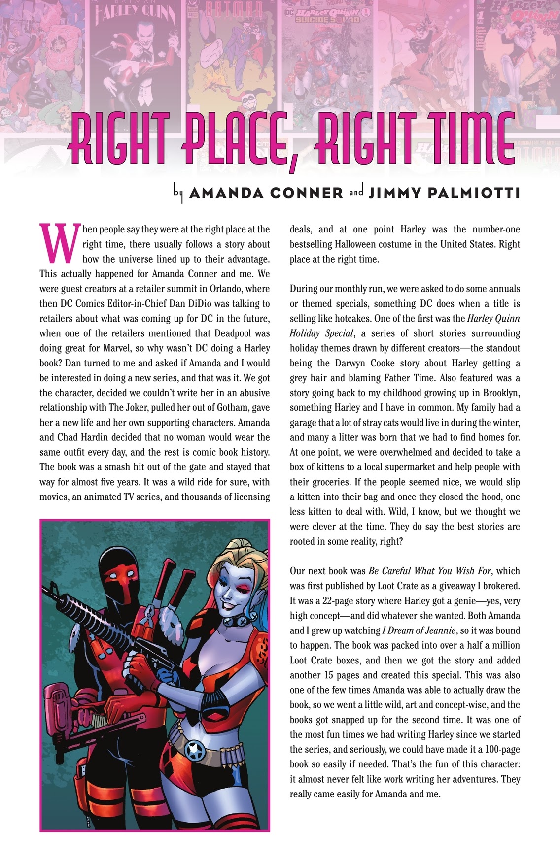 Read online Harley Quinn: 30 Years of the Maid of Mischief The Deluxe Edition comic -  Issue # TPB (Part 2) - 73