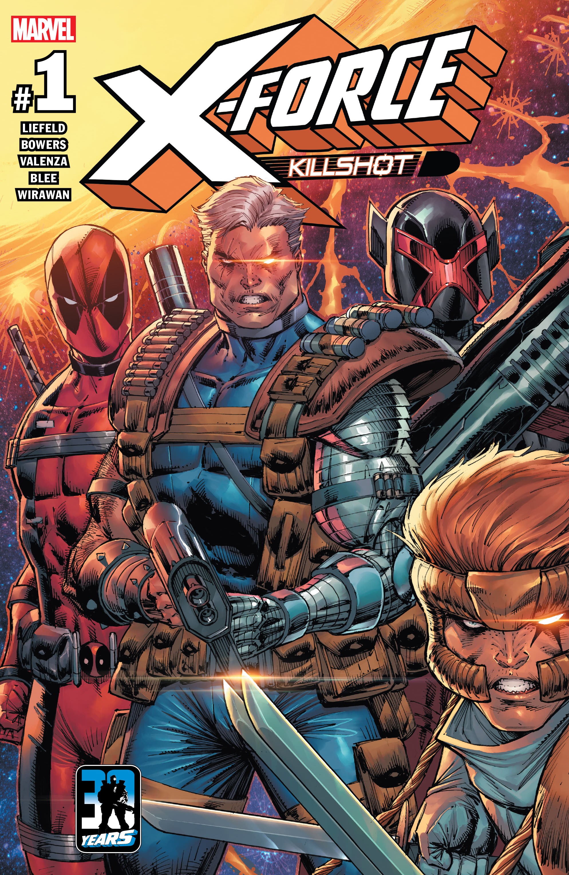 Read online X-Force: Killshot Anniversary Special comic -  Issue # Full - 1