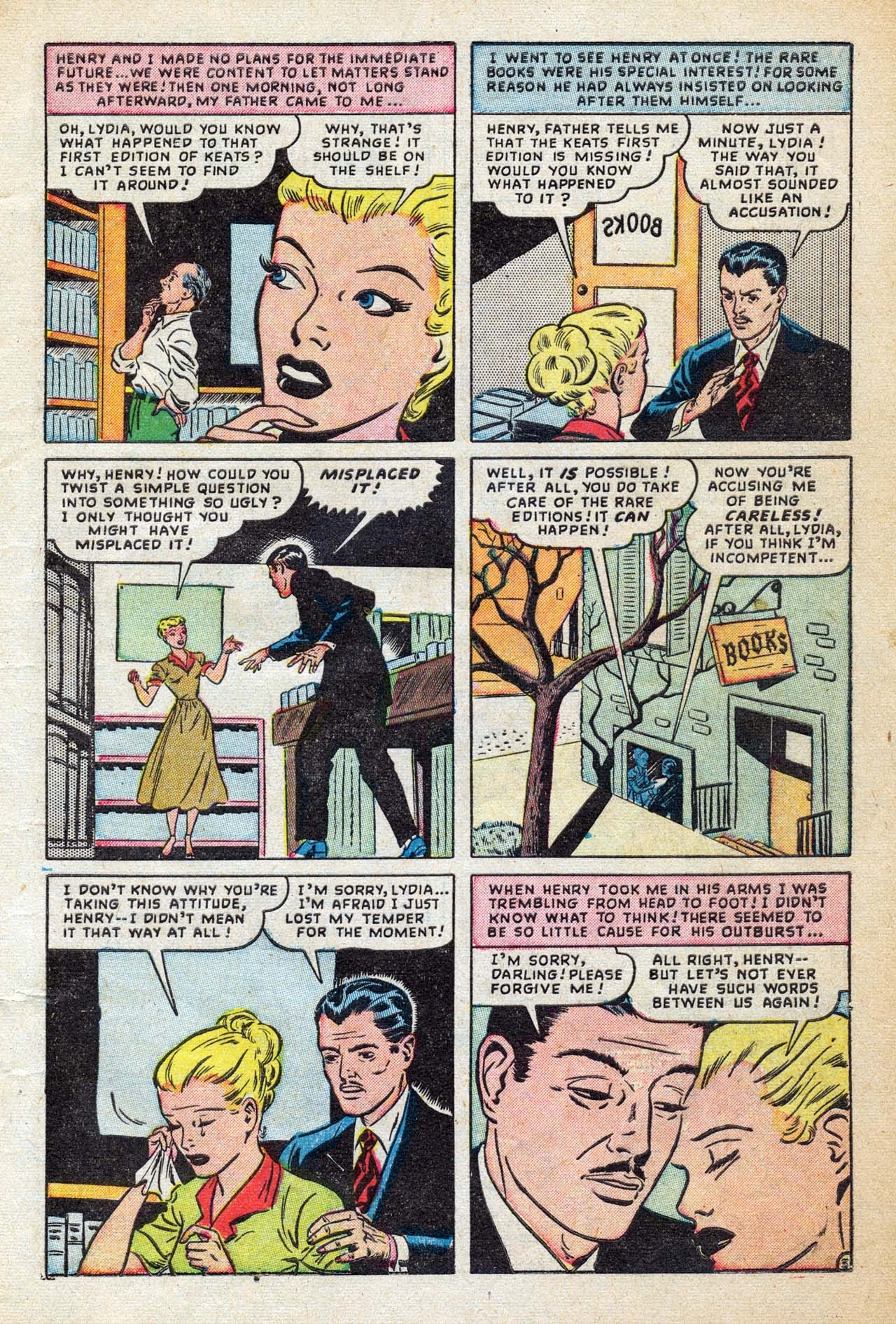 Read online Love Romances comic -  Issue #8 - 7