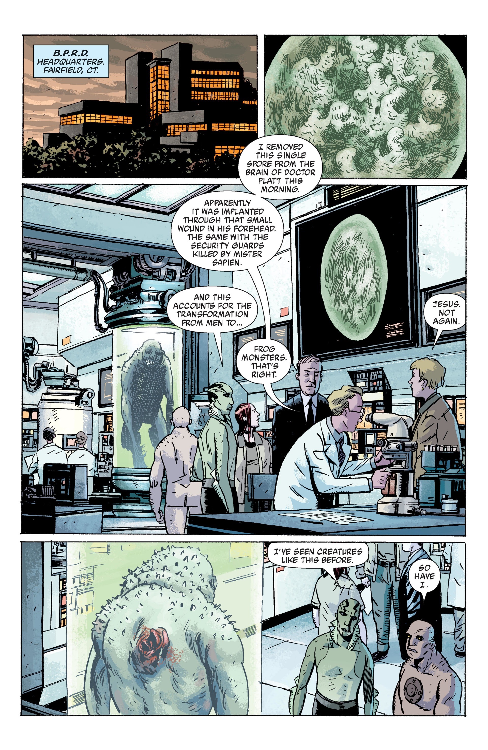 Read online Hellboy Universe Essentials: B.P.R.D. comic -  Issue # TPB - 35
