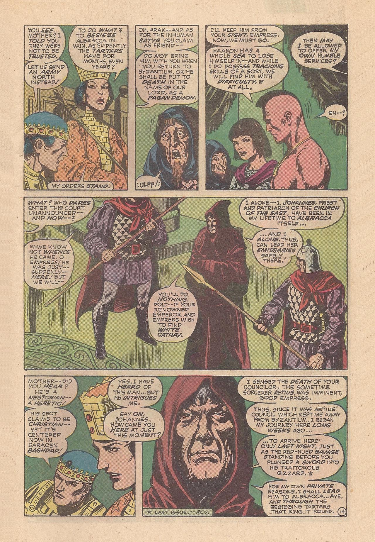 Read online Arak Son of Thunder comic -  Issue #18 - 18
