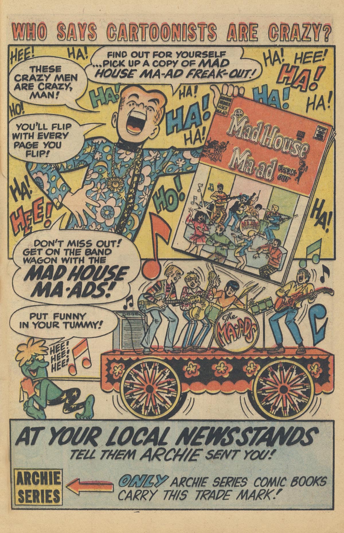 Read online Jughead's Jokes comic -  Issue #15 - 49