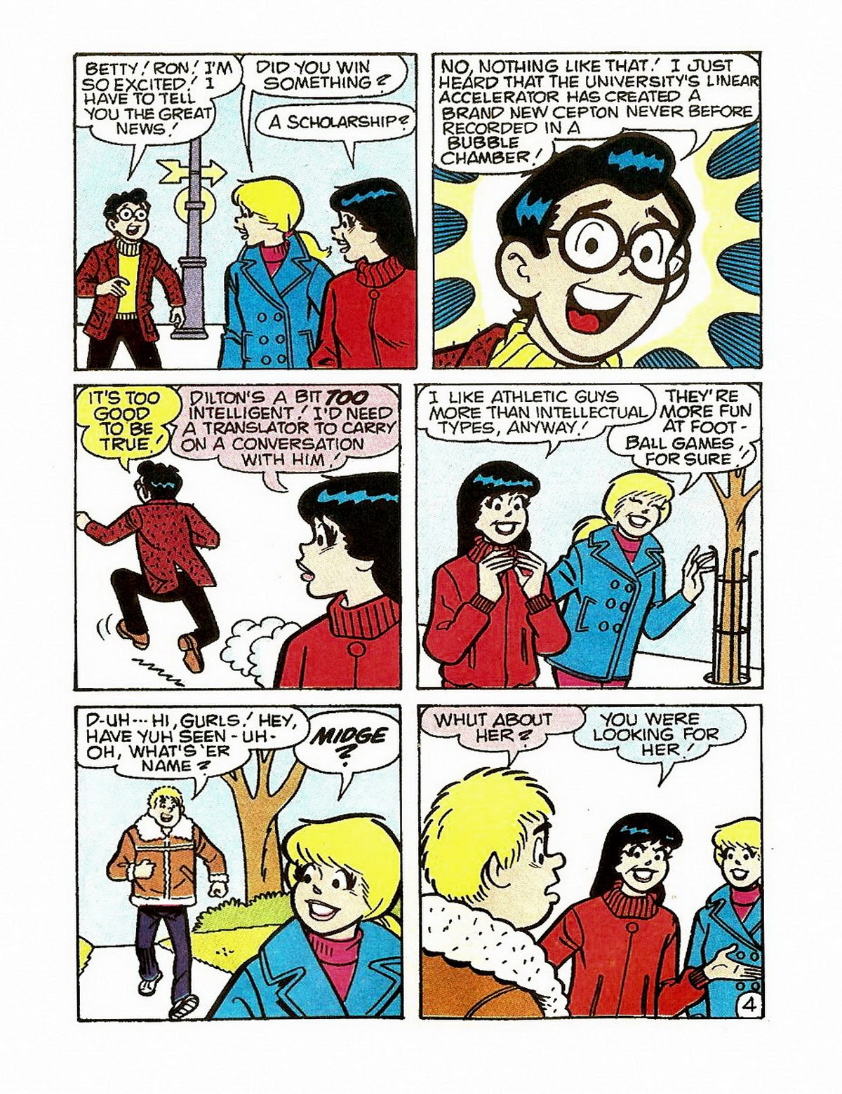 Read online Archie's Double Digest Magazine comic -  Issue #64 - 116