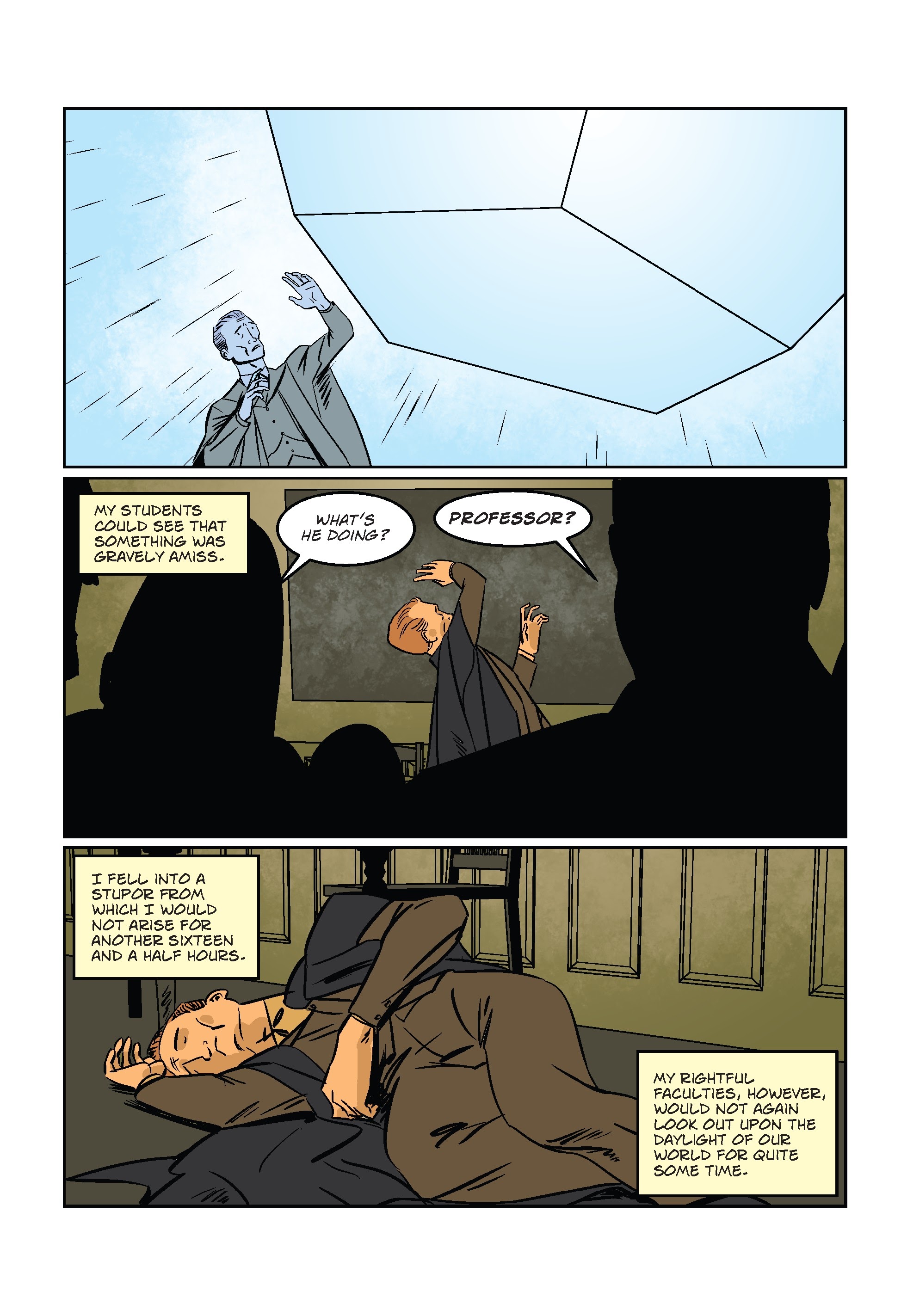 Read online H.P. Lovecraft The Shadow Out of Time comic -  Issue # TPB - 11