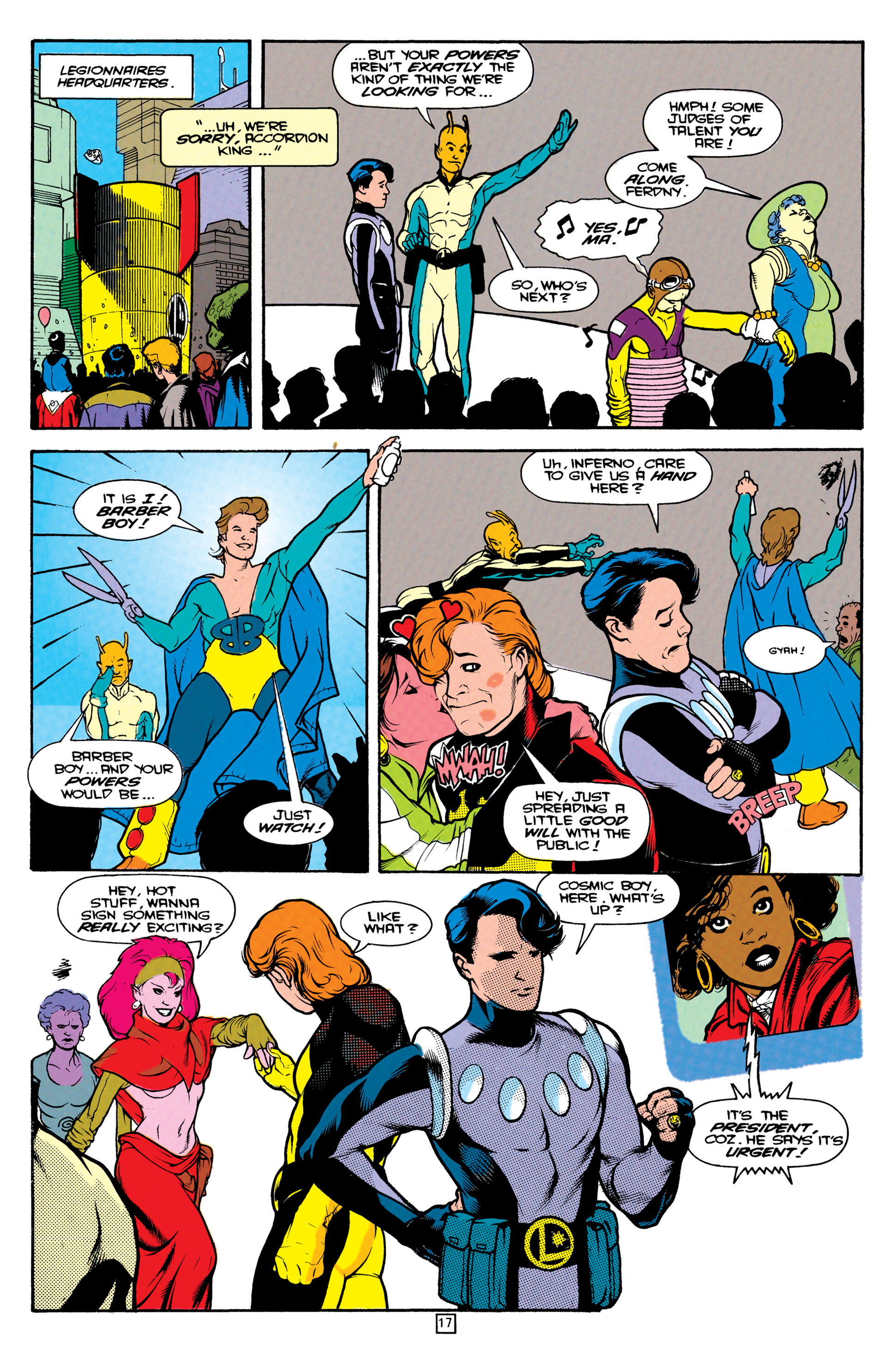 Read online Legionnaires comic -  Issue #9 - 18