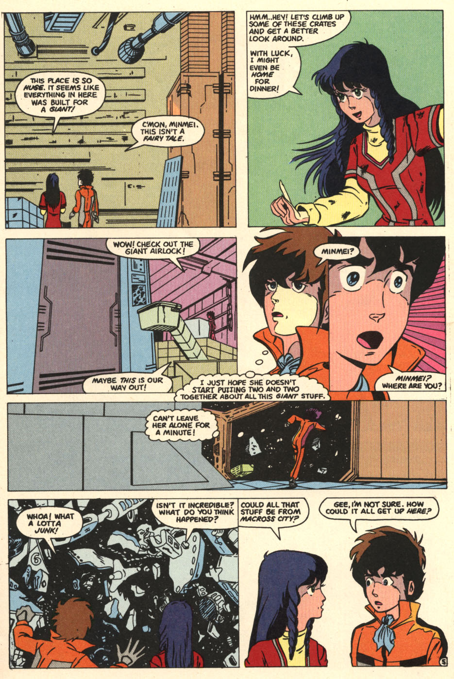 Read online Robotech The Macross Saga comic -  Issue #4 - 6