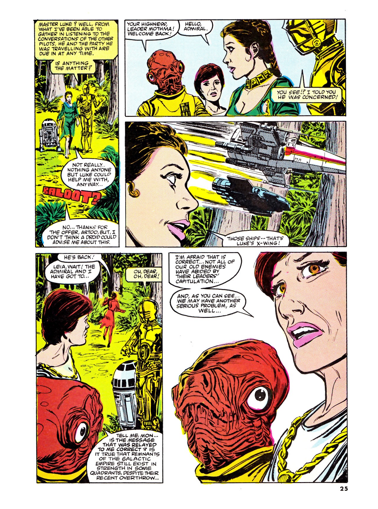 Read online Return of the Jedi comic -  Issue #78 - 25