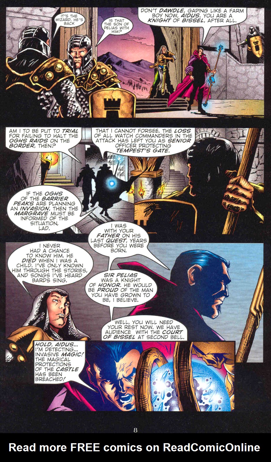 Read online Dungeons & Dragons: Tempests Gate comic -  Issue #2 - 9