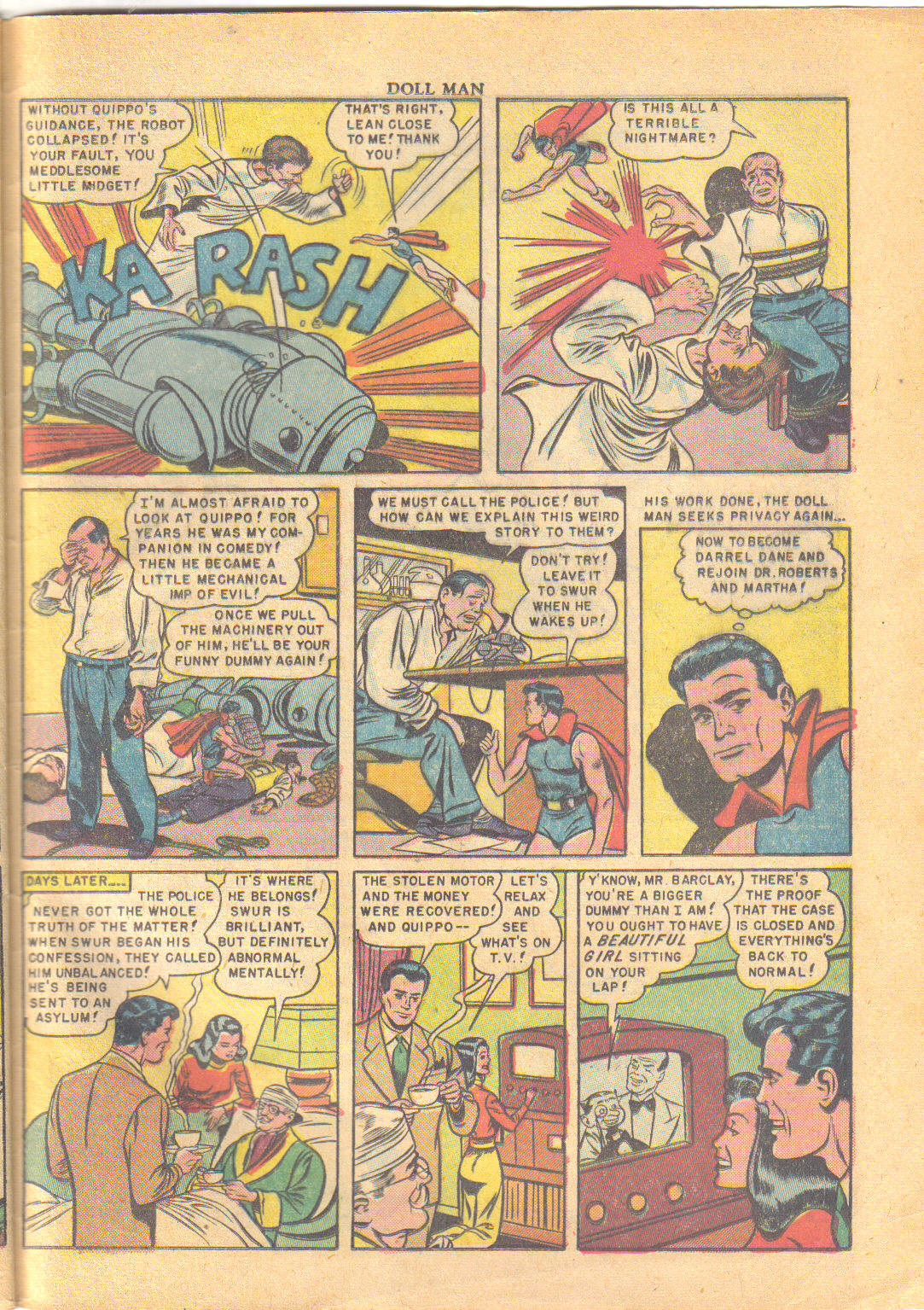 Read online Doll Man comic -  Issue #29 - 33