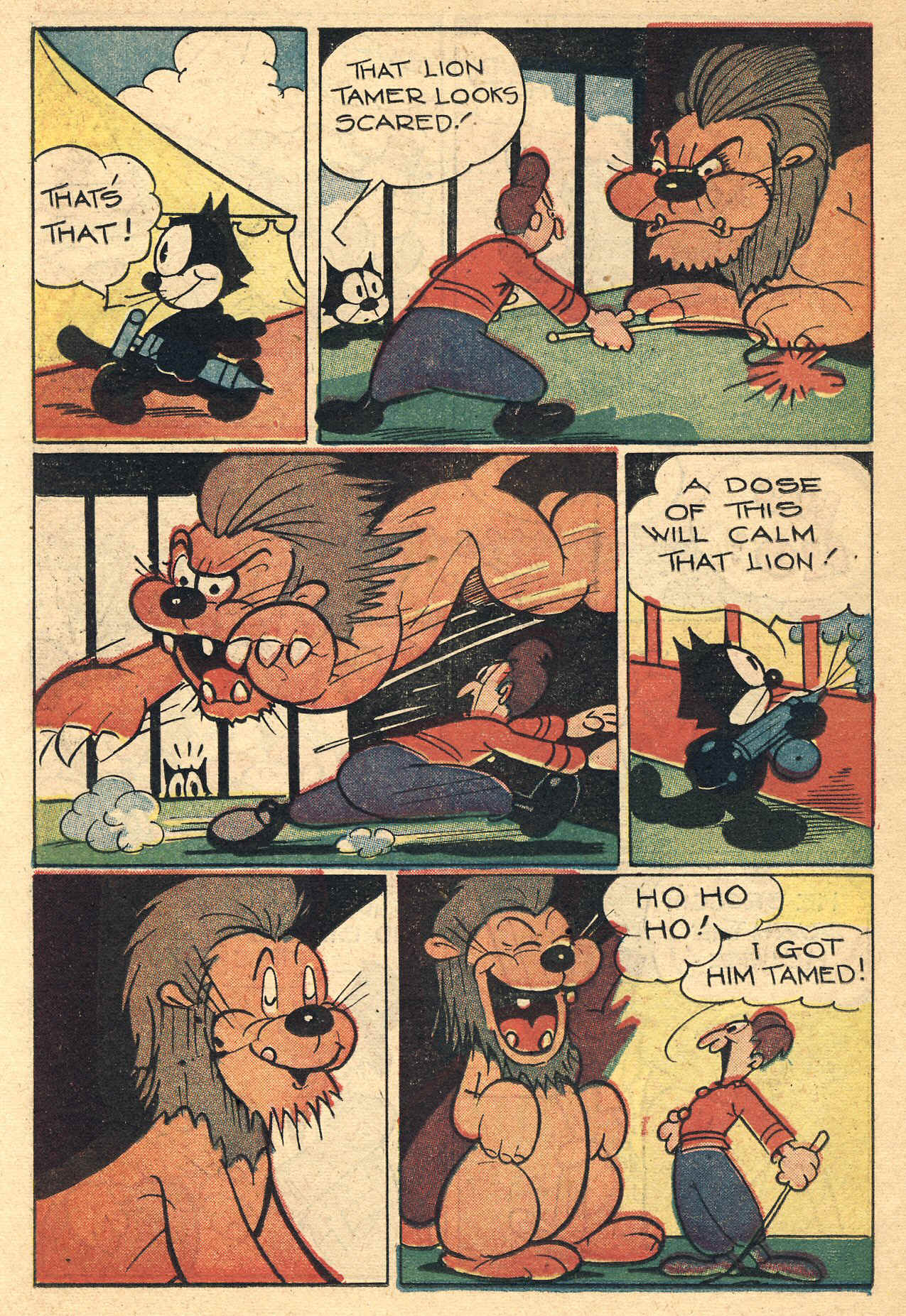 Read online Felix the Cat (1951) comic -  Issue #24 - 24
