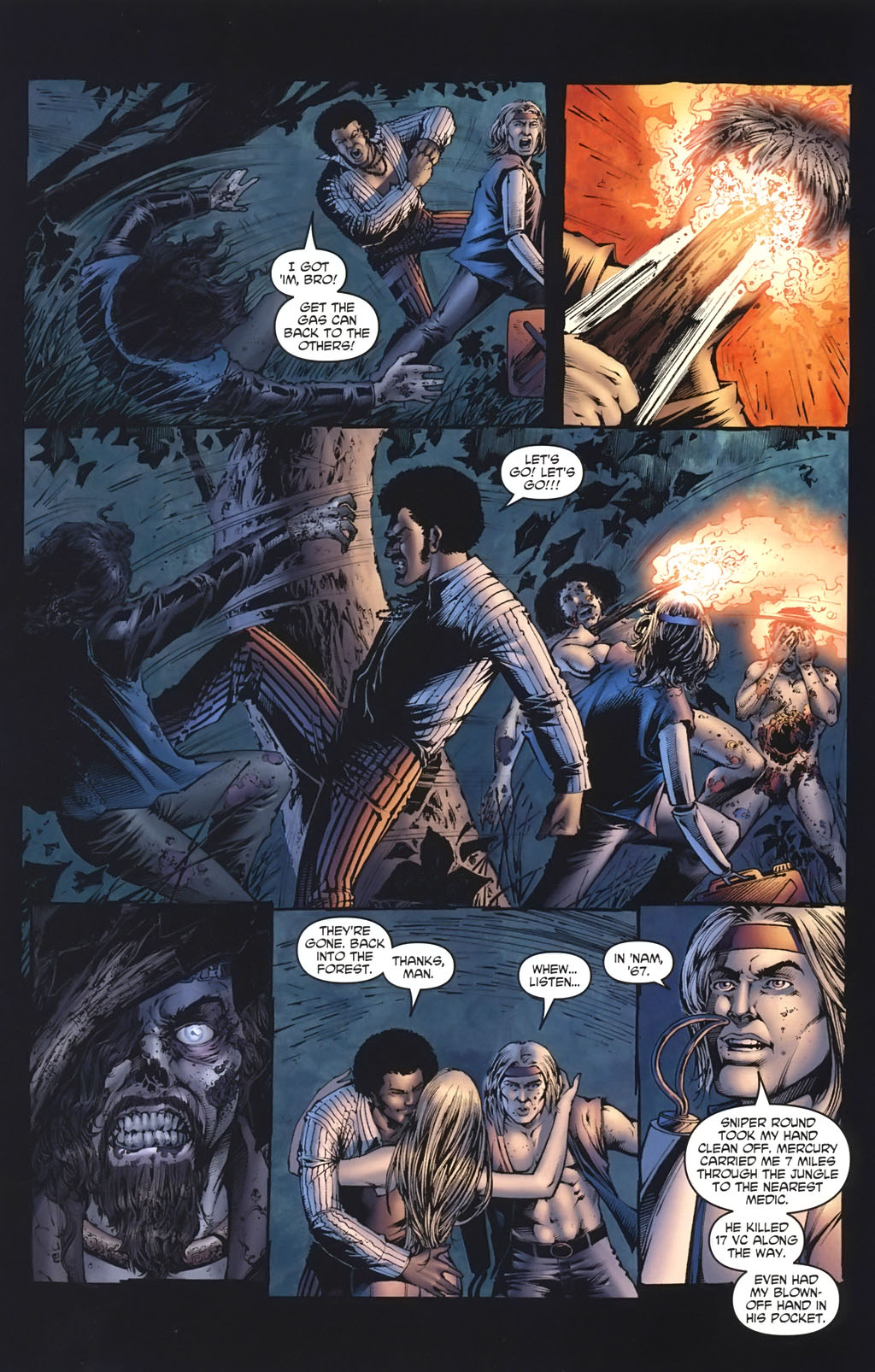 Read online Escape of the Living Dead: Airborne comic -  Issue #3 - 14