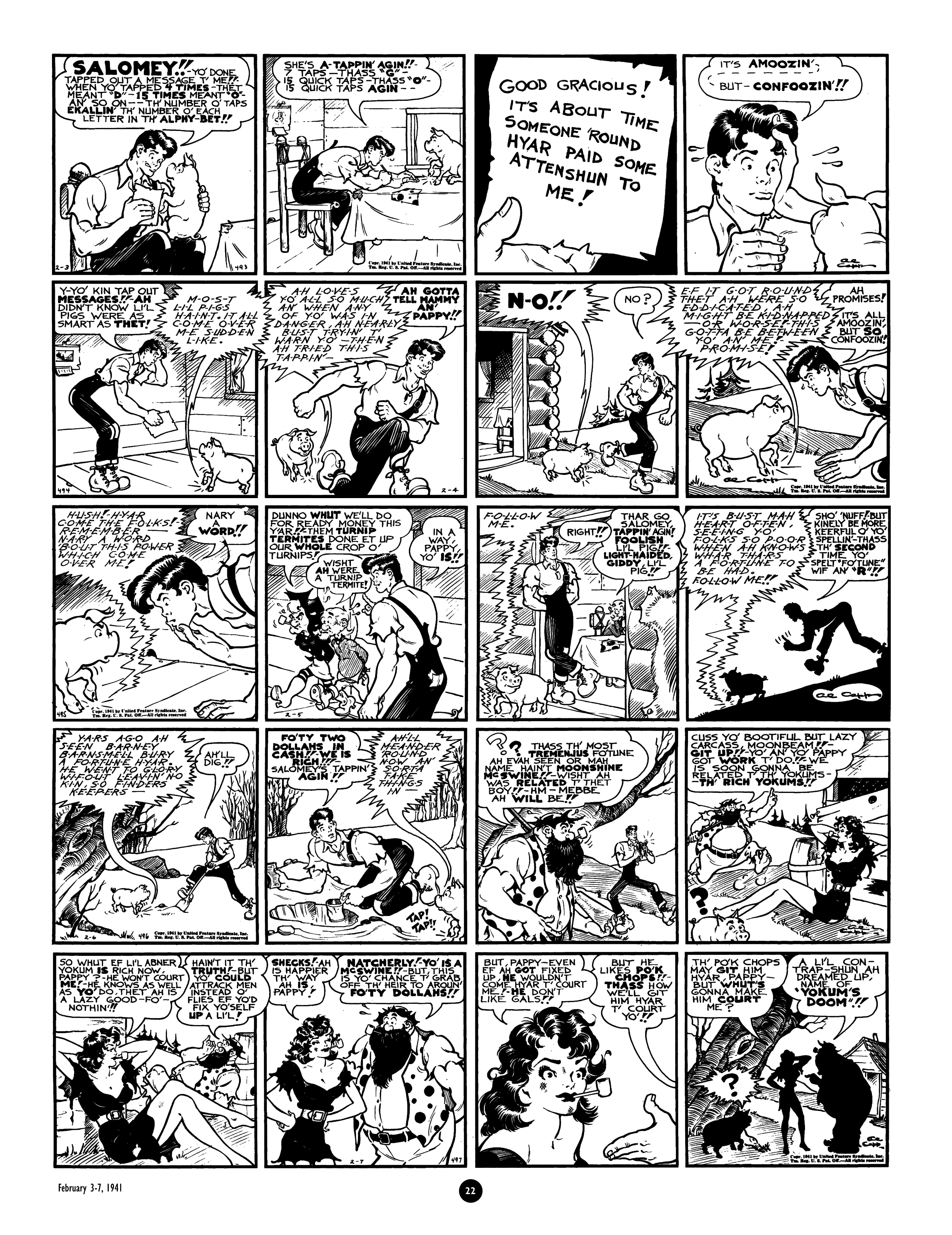 Read online Al Capp's Li'l Abner Complete Daily & Color Sunday Comics comic -  Issue # TPB 4 (Part 1) - 23
