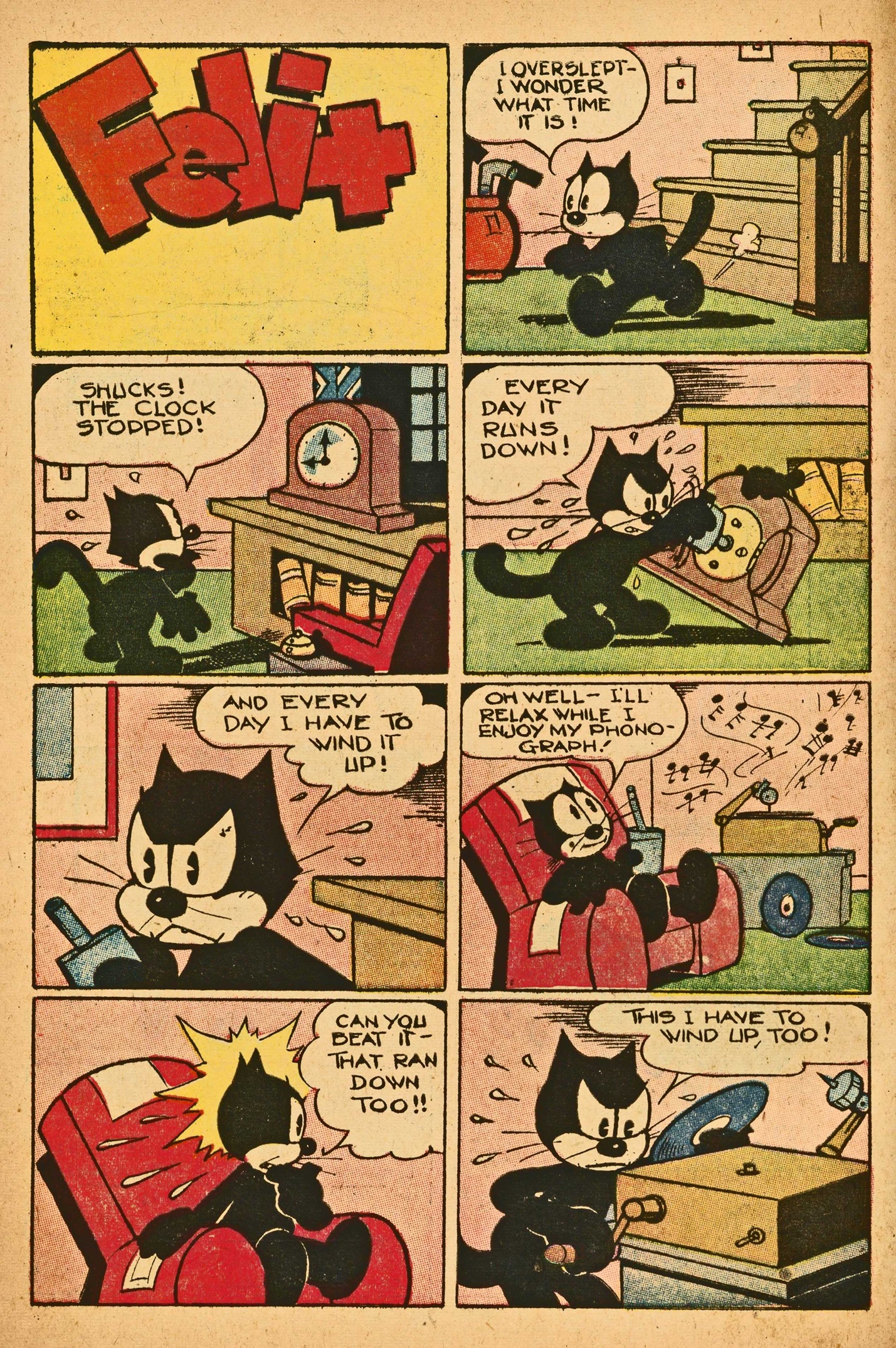 Read online Felix the Cat (1951) comic -  Issue #44 - 4