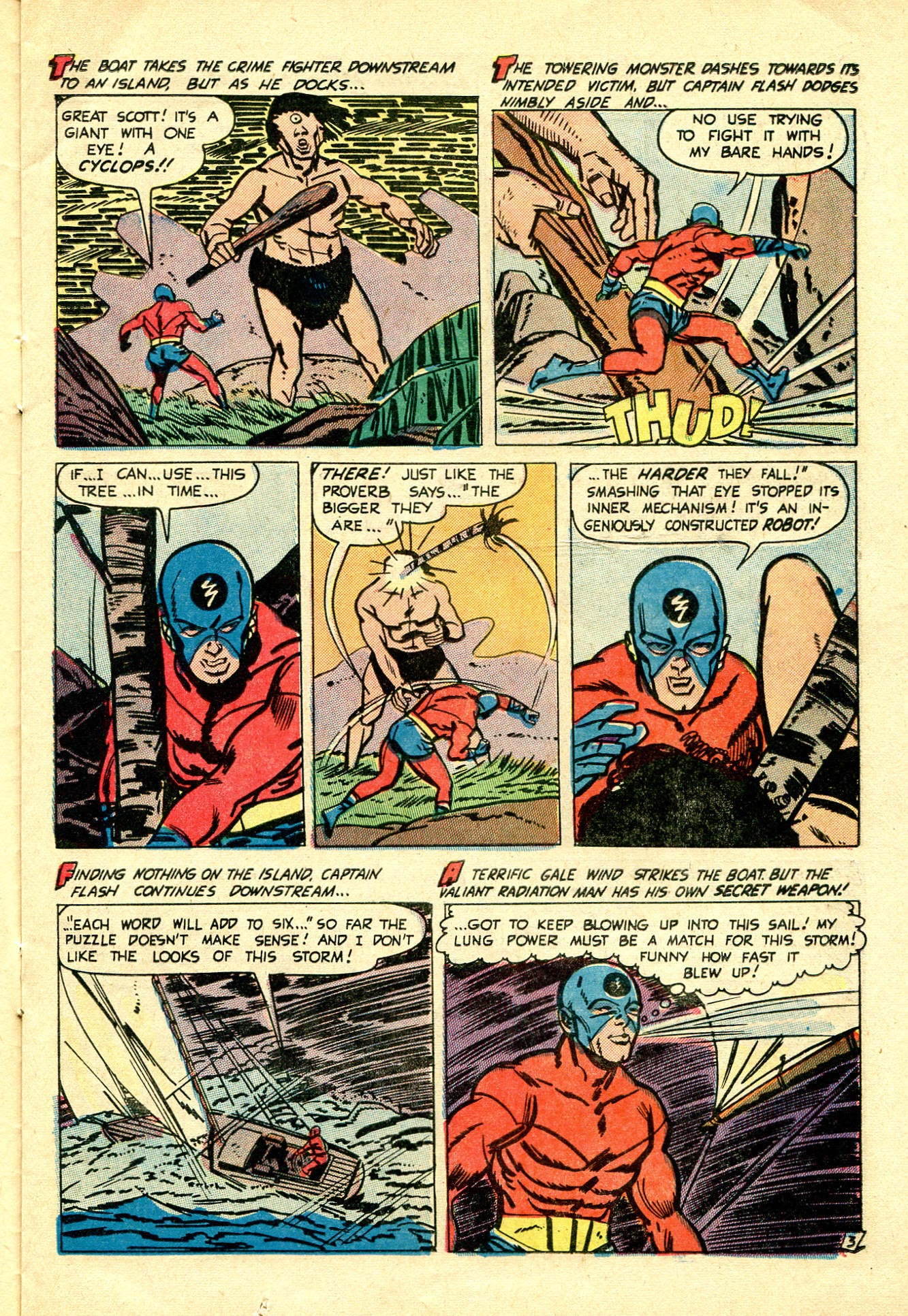 Read online Captain Flash comic -  Issue #1 - 12
