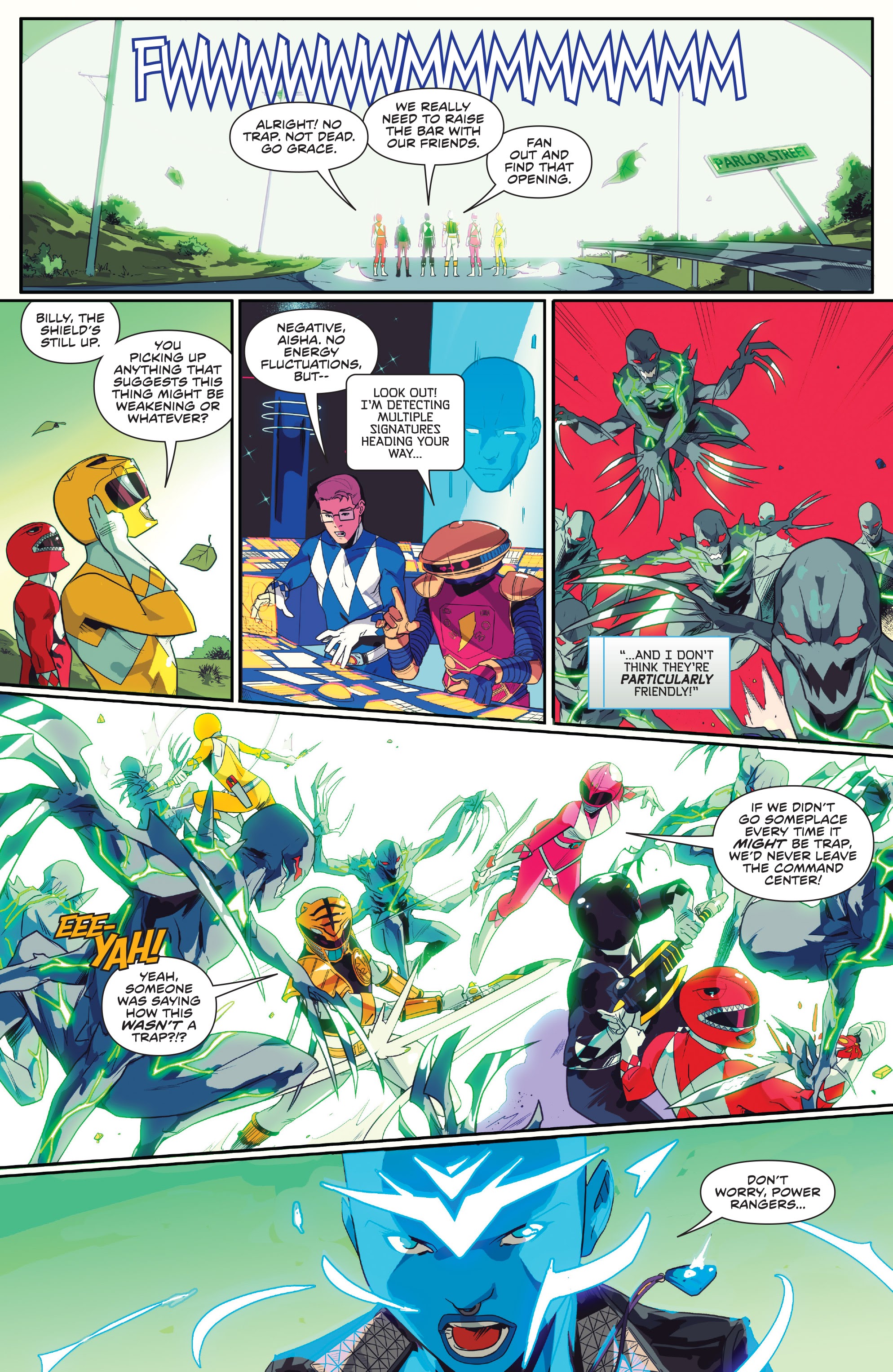 Read online Mighty Morphin comic -  Issue #6 - 19