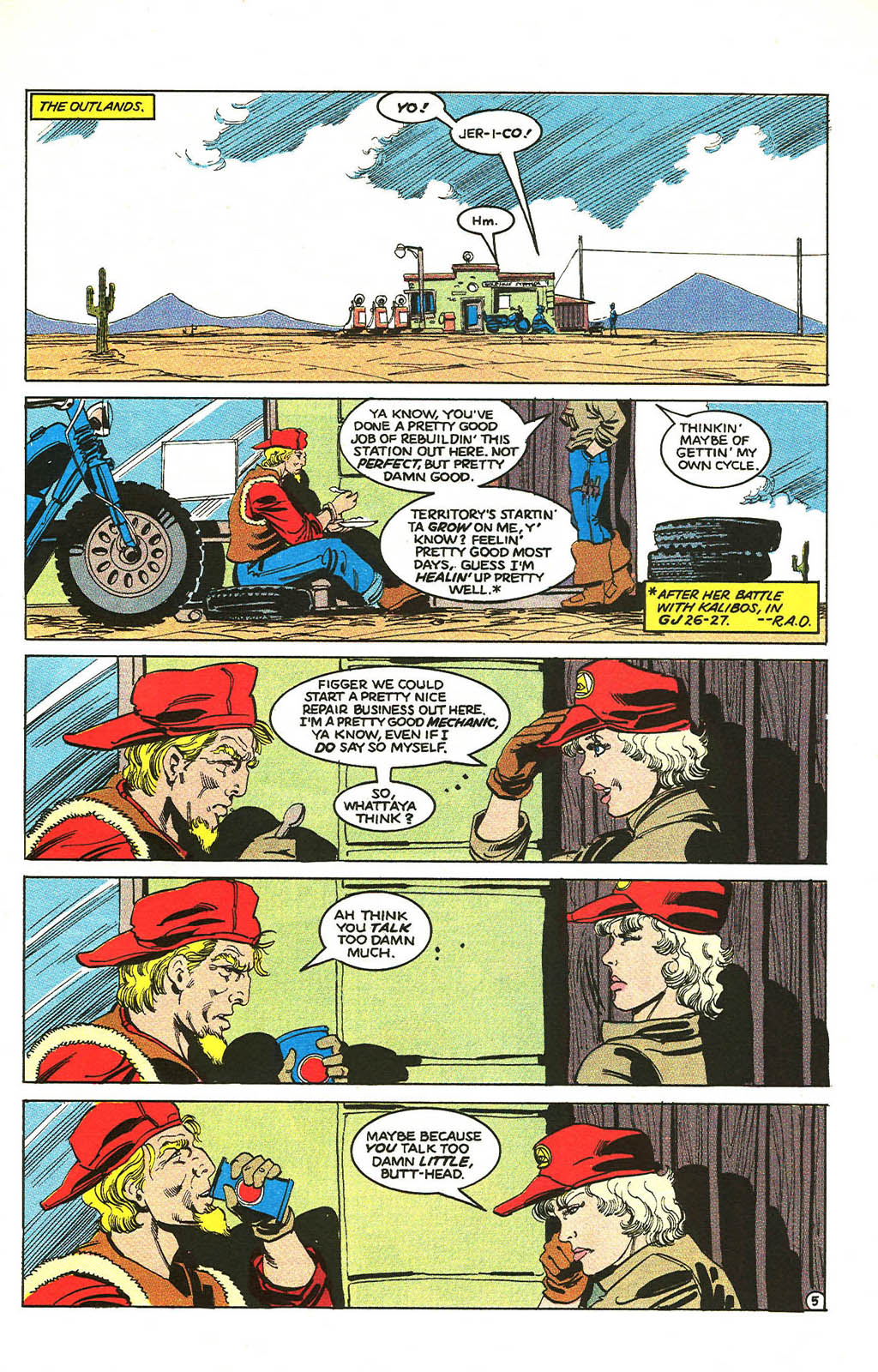 Read online Grimjack comic -  Issue #31 - 7