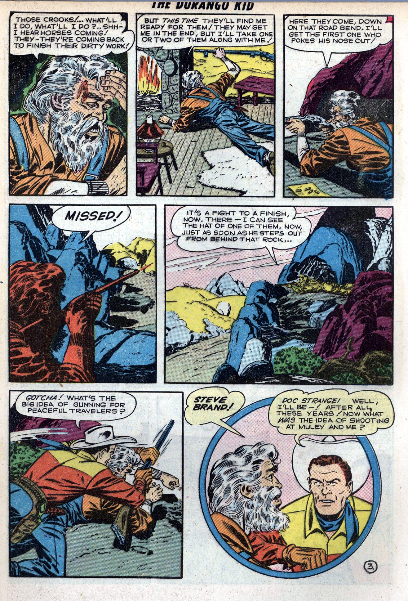 Read online Charles Starrett as The Durango Kid comic -  Issue #5 - 5