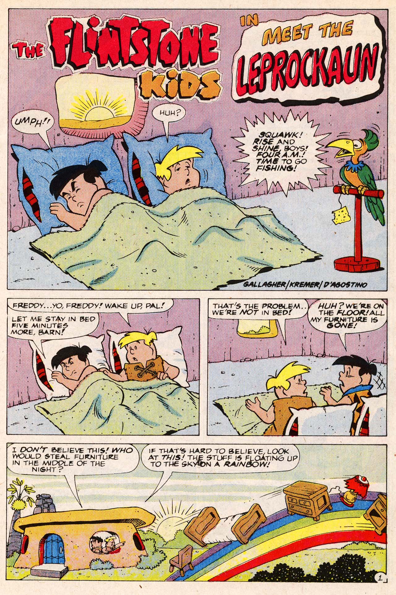 Read online The Flintstone Kids comic -  Issue #4 - 15
