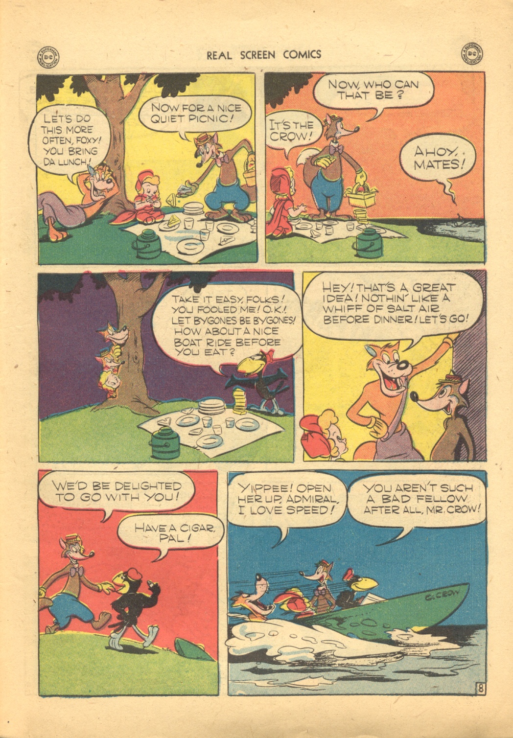 Read online Real Screen Comics comic -  Issue #3 - 48