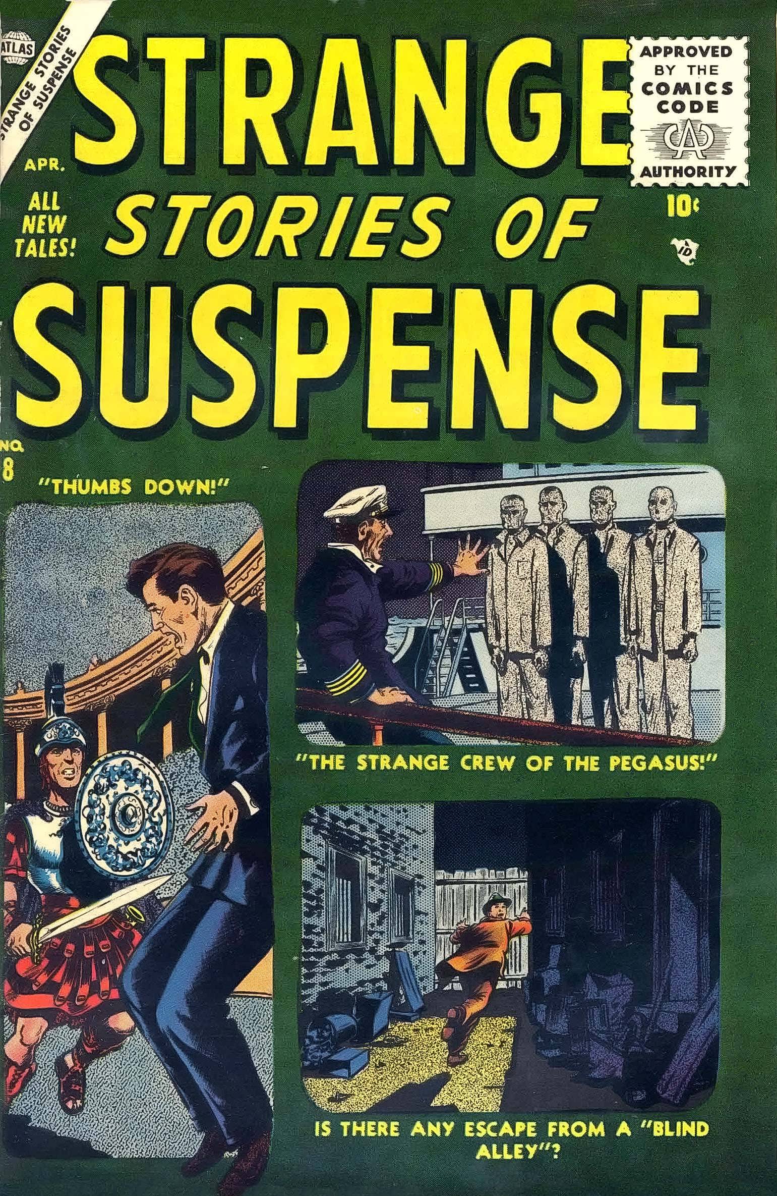 Read online Strange Stories of Suspense comic -  Issue #8 - 1