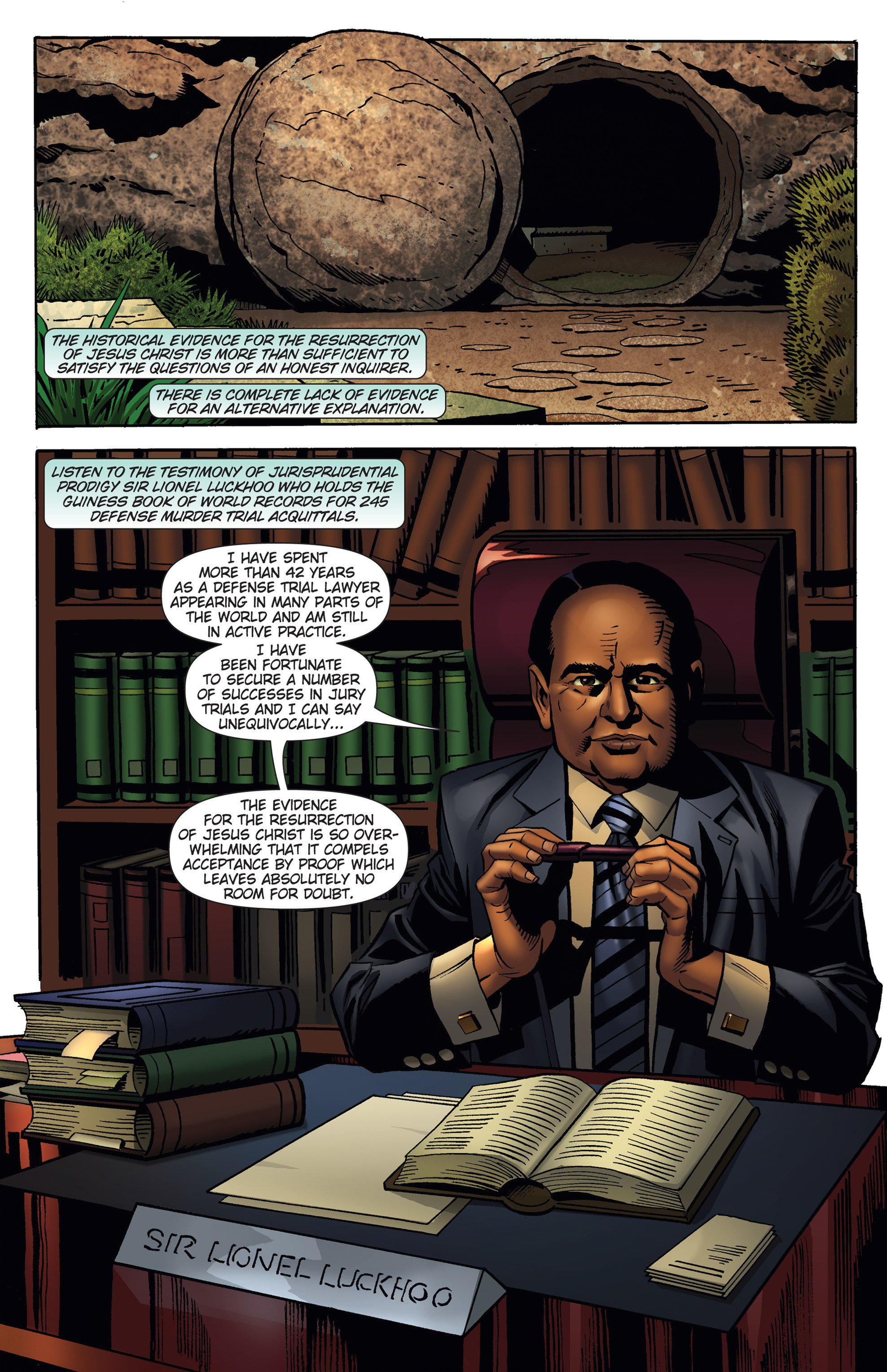 Read online 101 Questions About the Bible and Christianity comic -  Issue #3 - 16